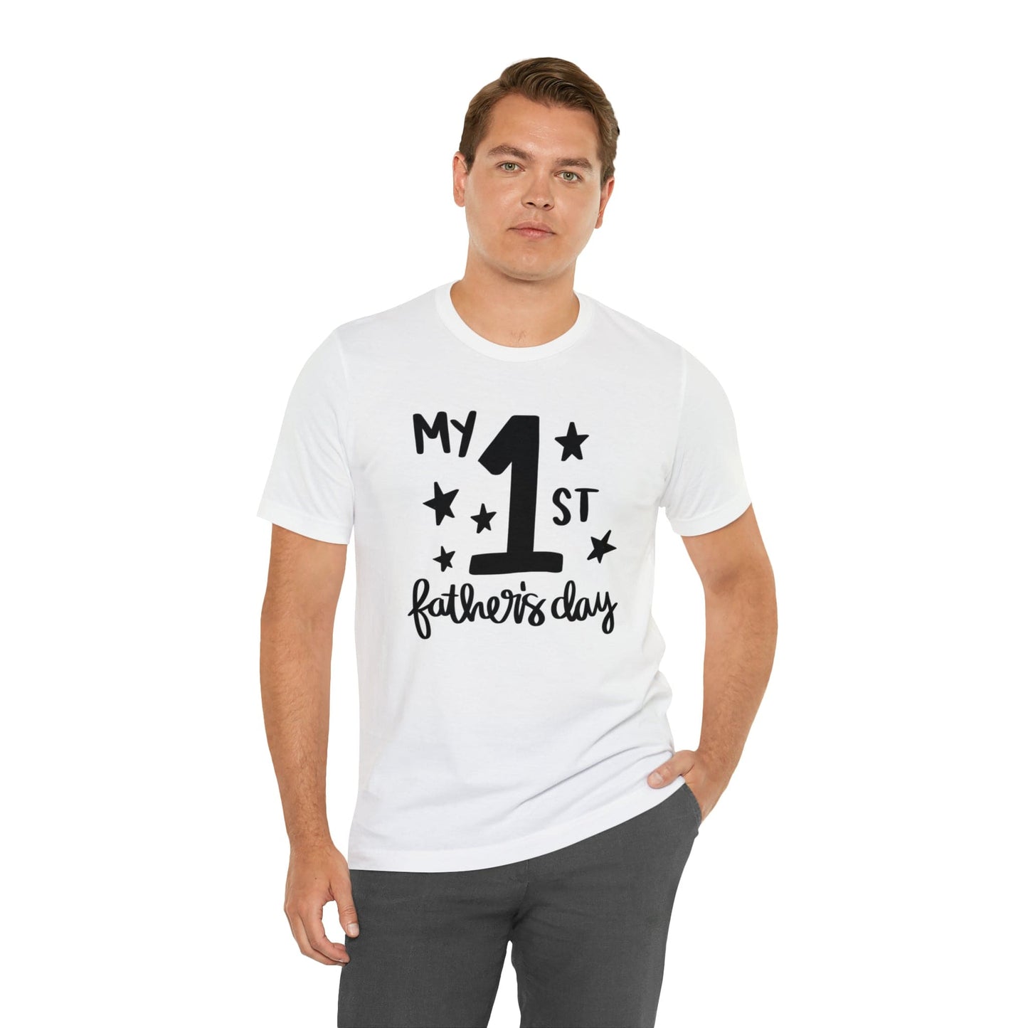 My 1st Father's Day - Celebrate a Special Milestone with this Father's Day T-Shirt