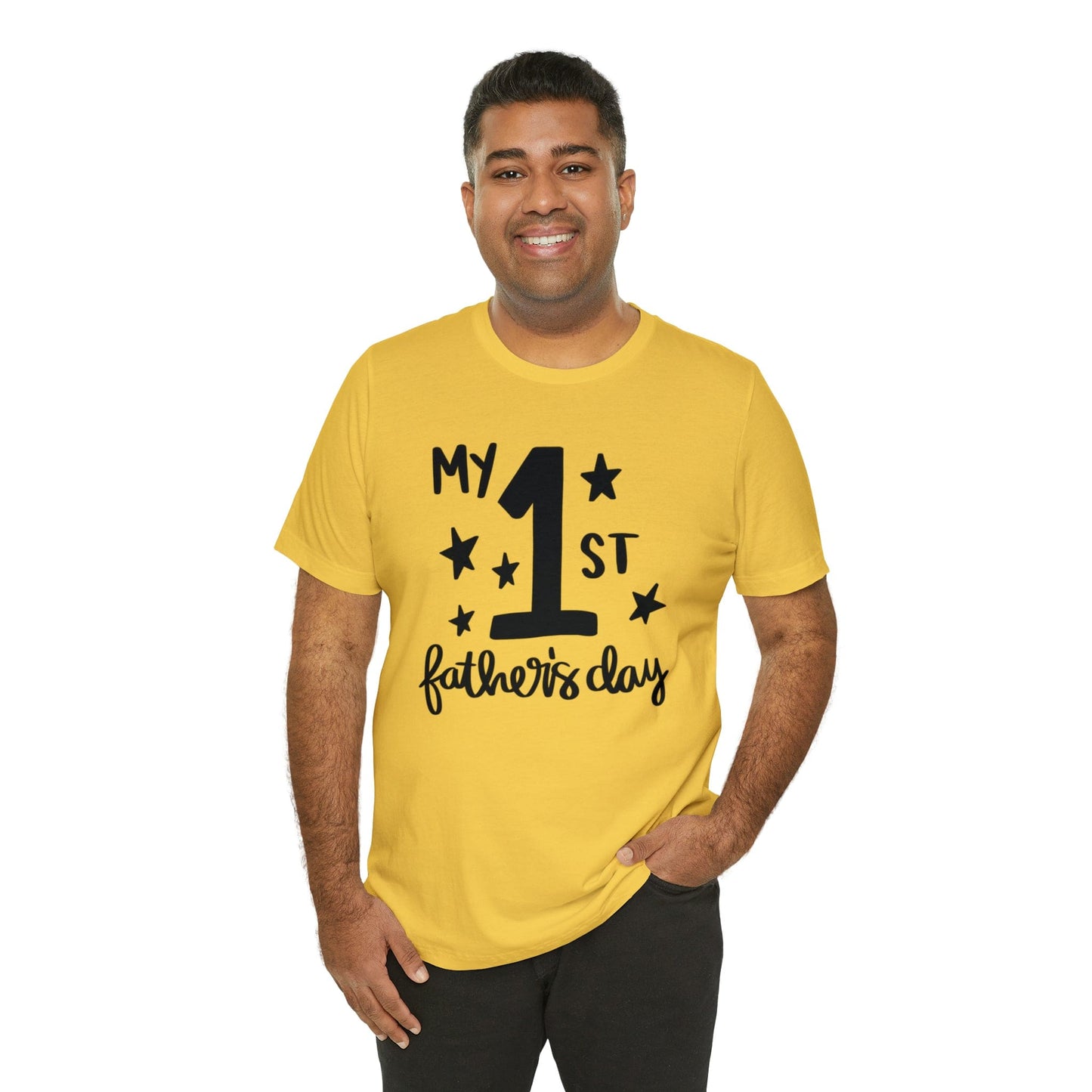 My 1st Father's Day - Celebrate a Special Milestone with this Father's Day T-Shirt