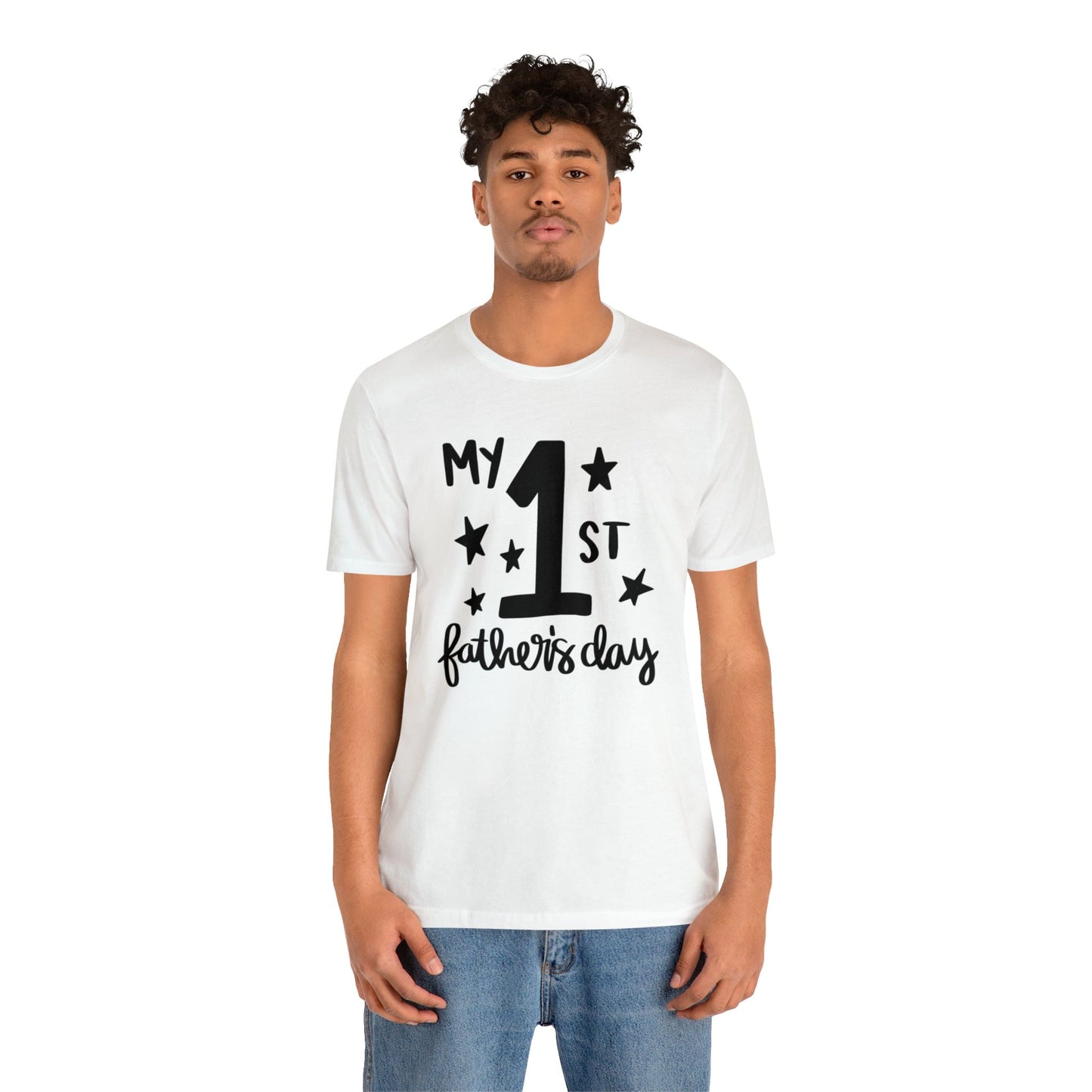 My 1st Father's Day - Celebrate a Special Milestone with this Father's Day T-Shirt