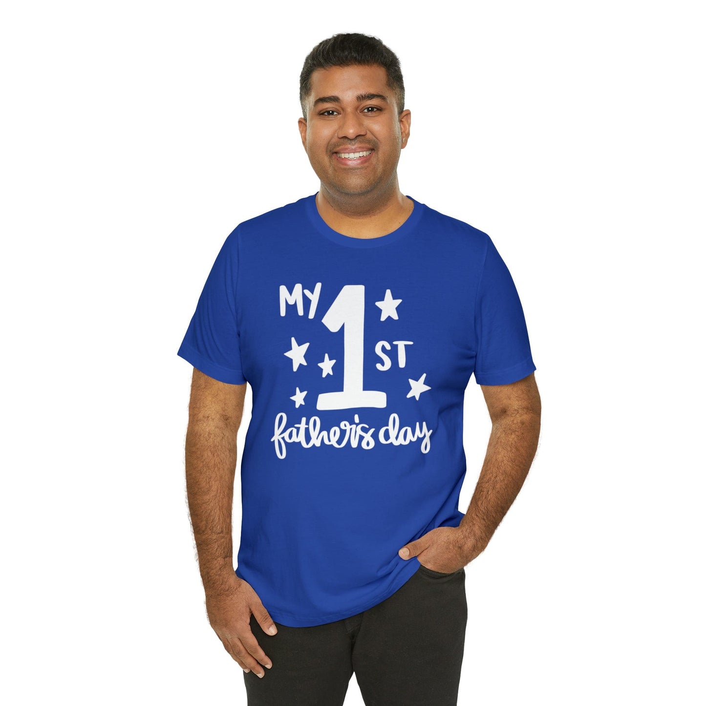 My 1st Father's Day - Celebrate a Special Milestone with this Father's Day T-Shirt