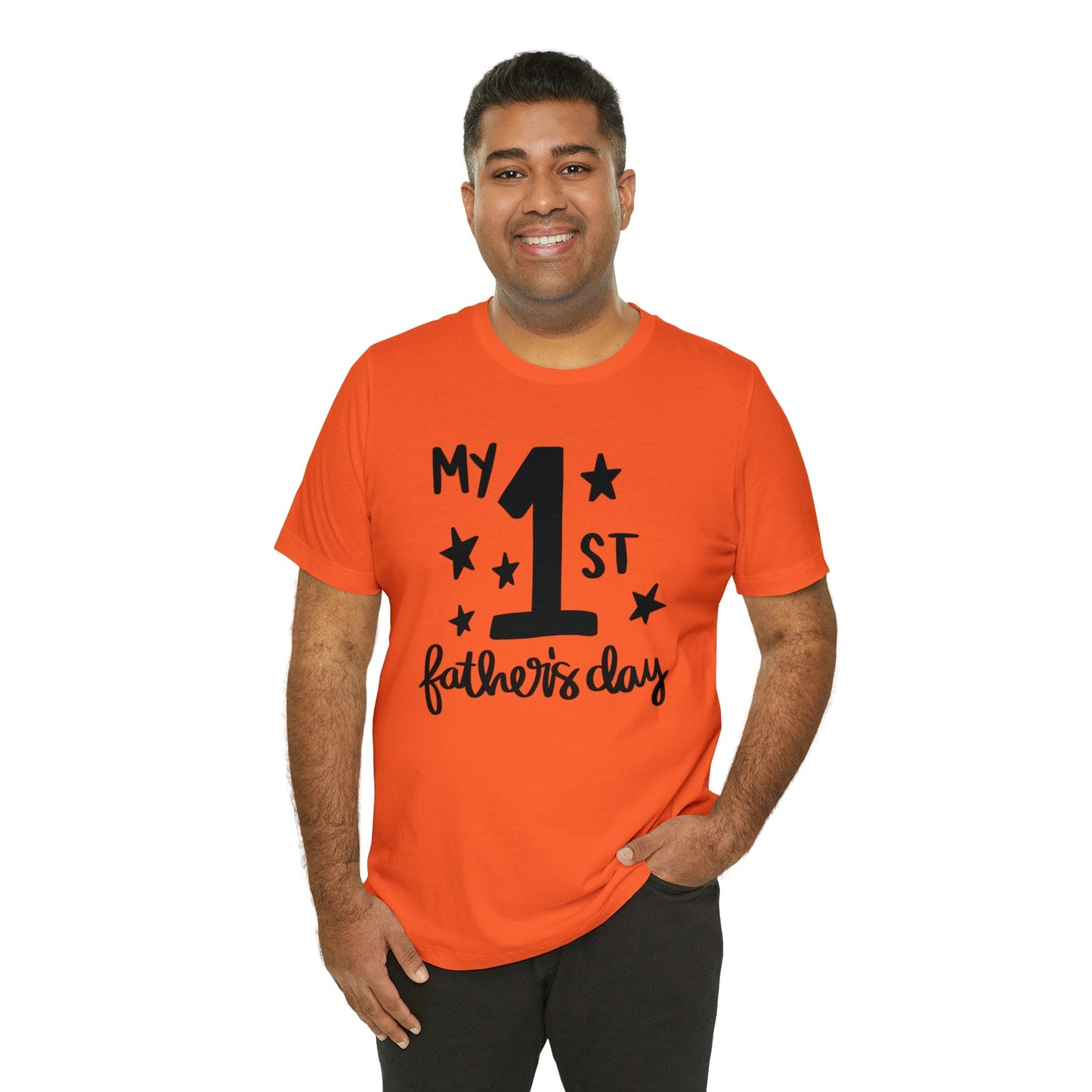 My 1st Father's Day - Celebrate a Special Milestone with this Father's Day T-Shirt