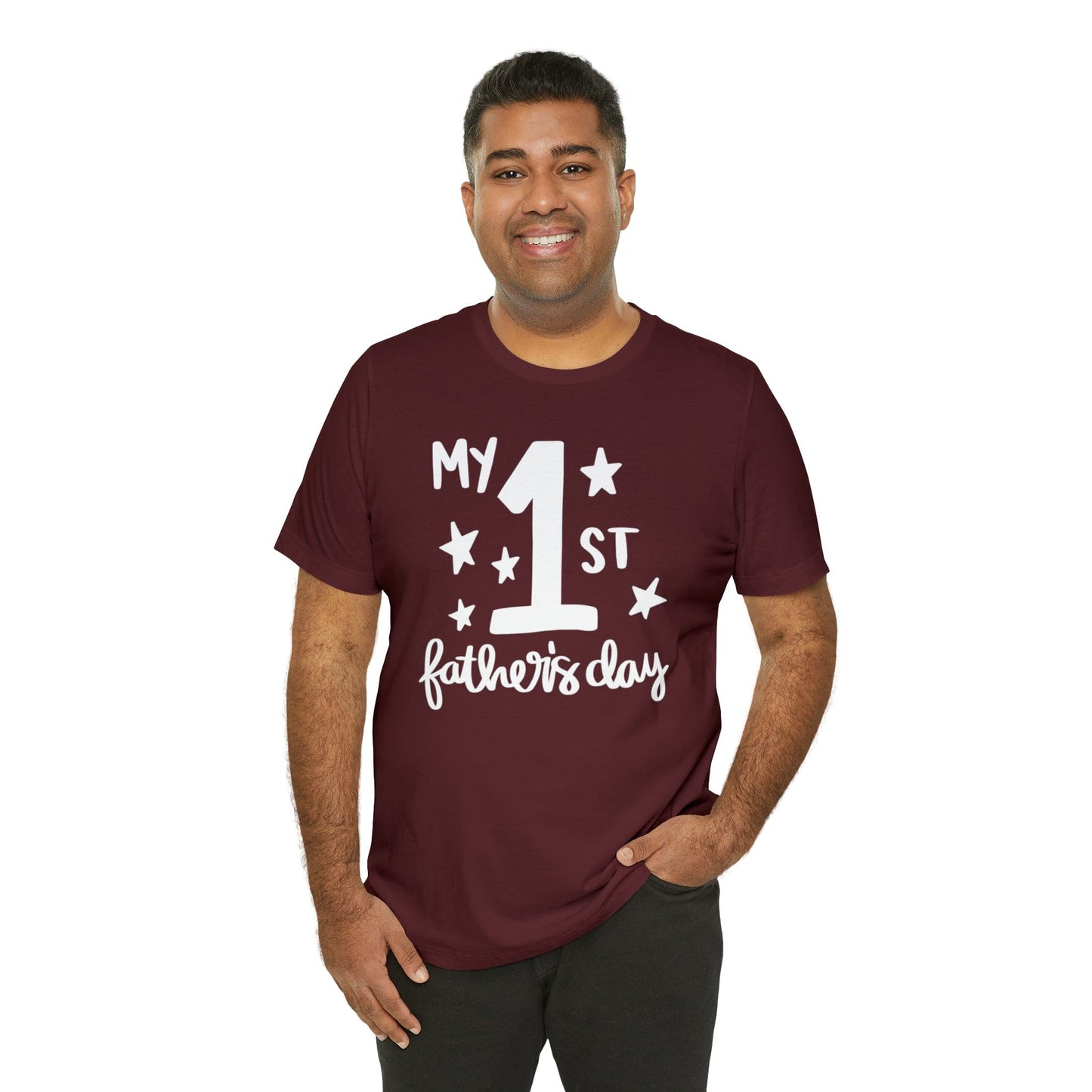 My 1st Father's Day - Celebrate a Special Milestone with this Father's Day T-Shirt