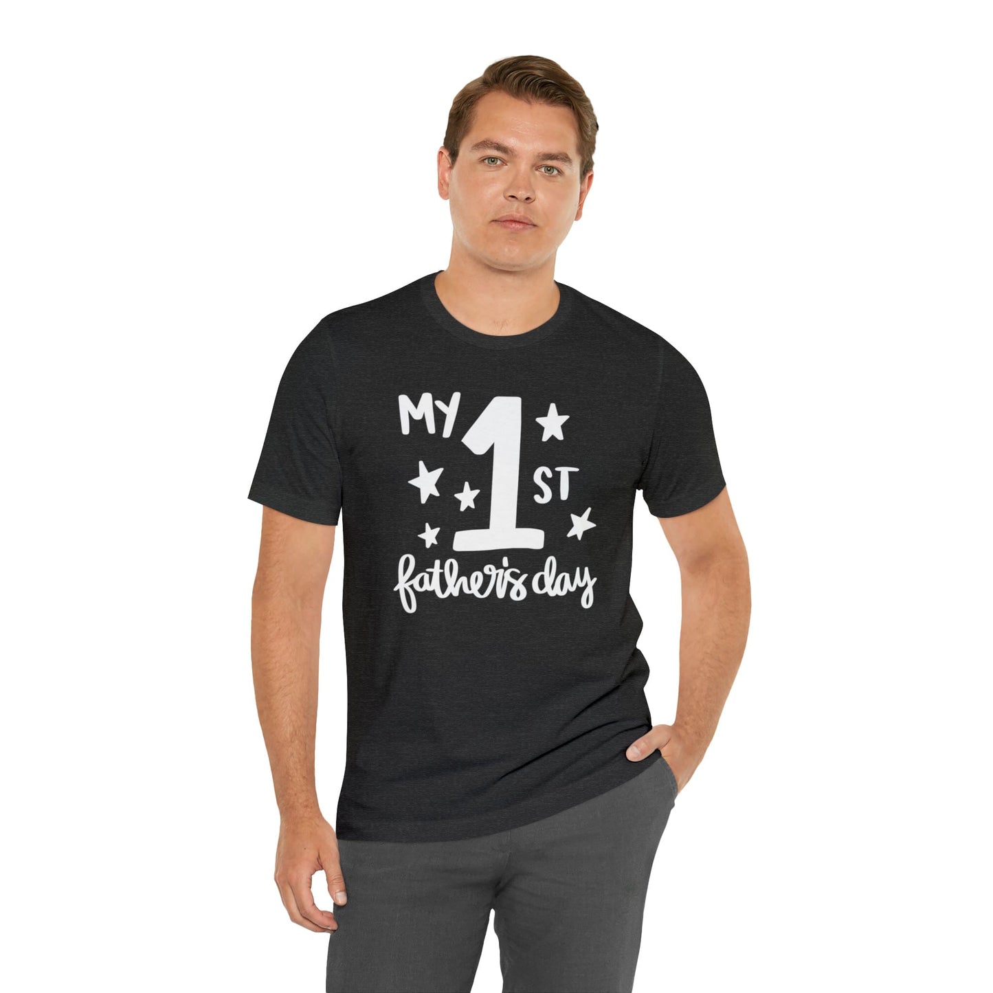 My 1st Father's Day - Celebrate a Special Milestone with this Father's Day T-Shirt