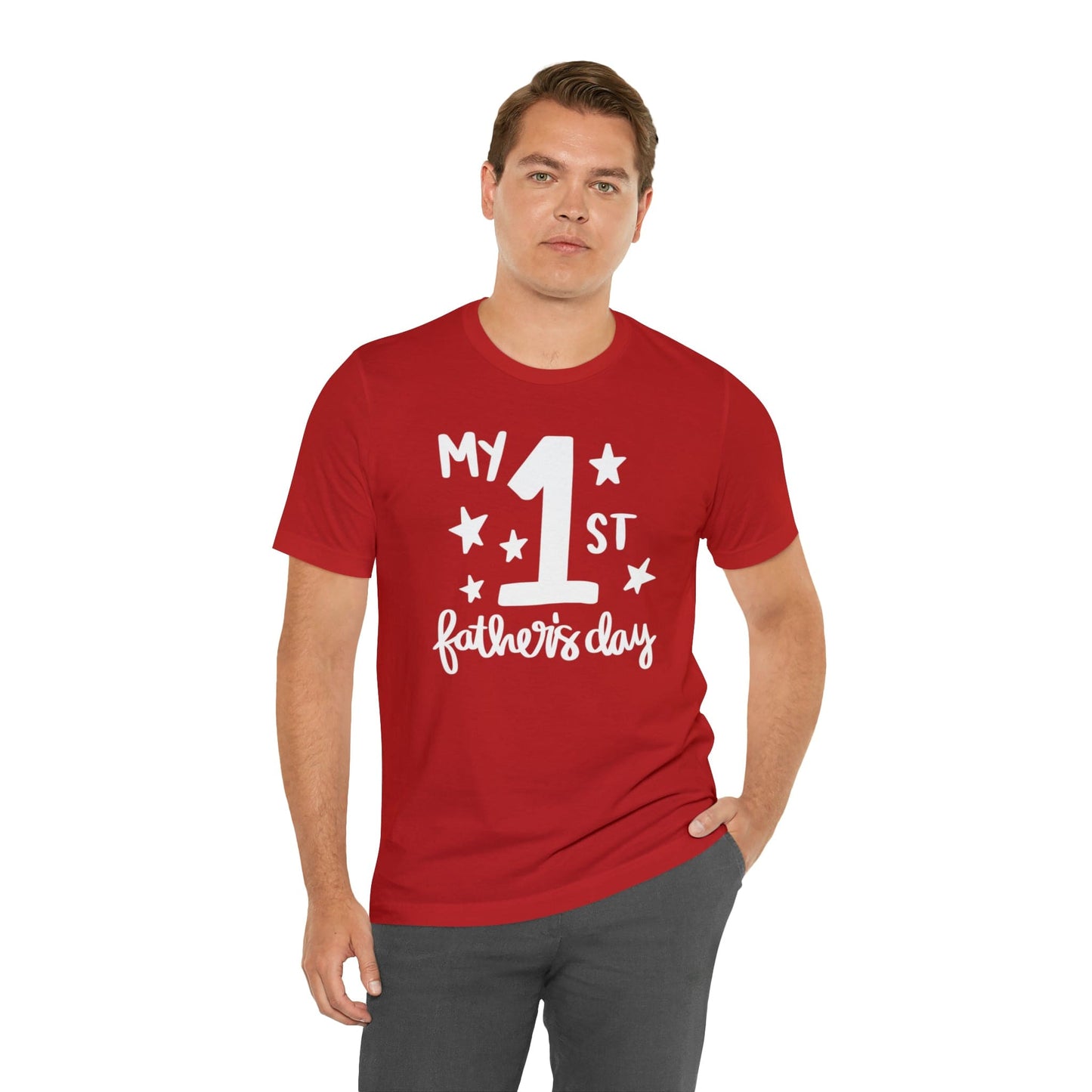 My 1st Father's Day - Celebrate a Special Milestone with this Father's Day T-Shirt