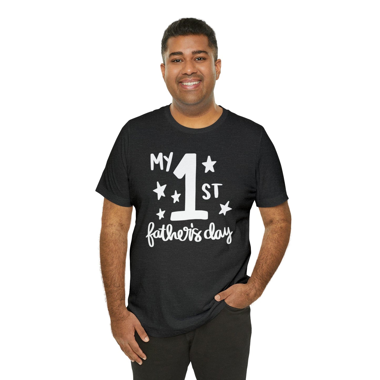 My 1st Father's Day - Celebrate a Special Milestone with this Father's Day T-Shirt