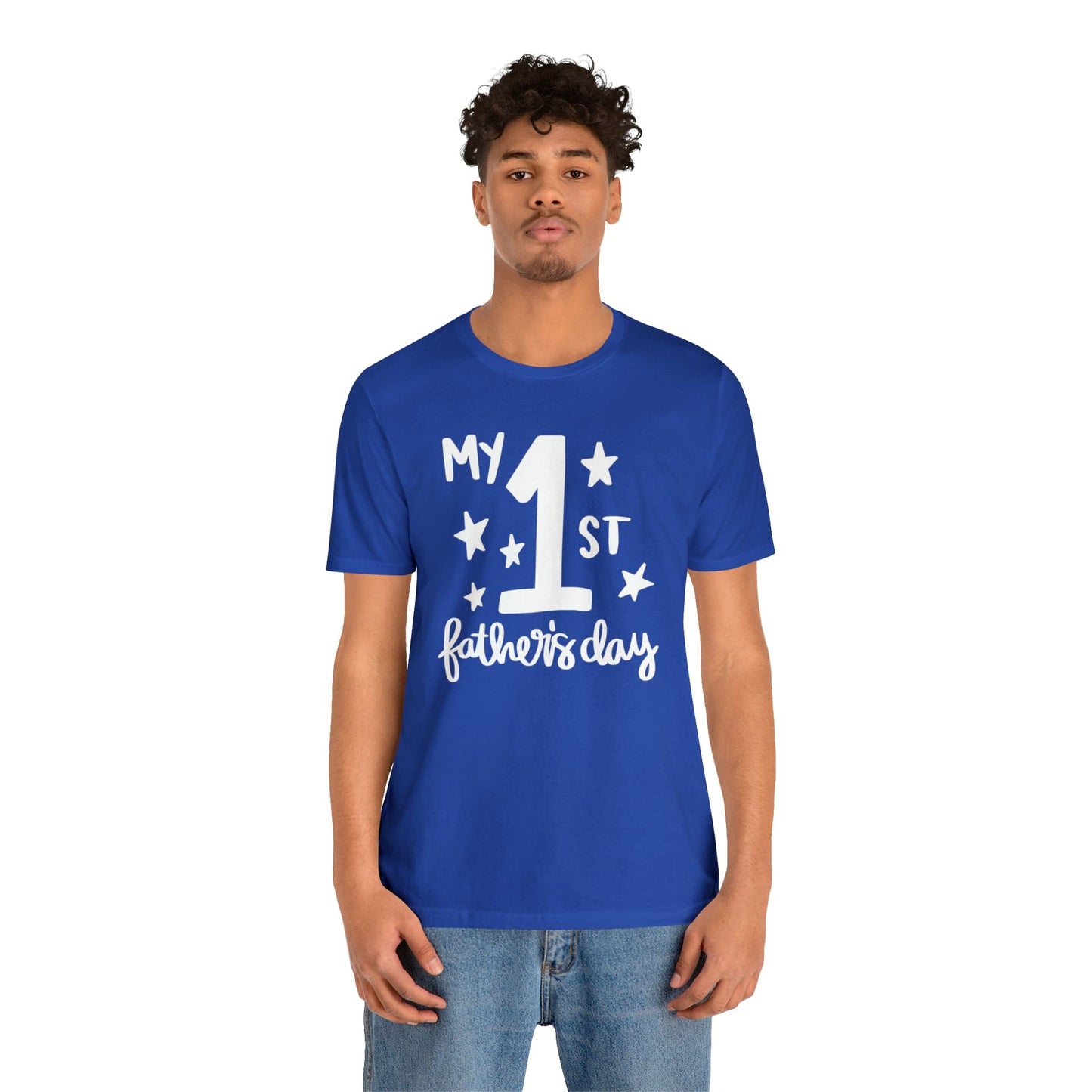 My 1st Father's Day - Celebrate a Special Milestone with this Father's Day T-Shirt
