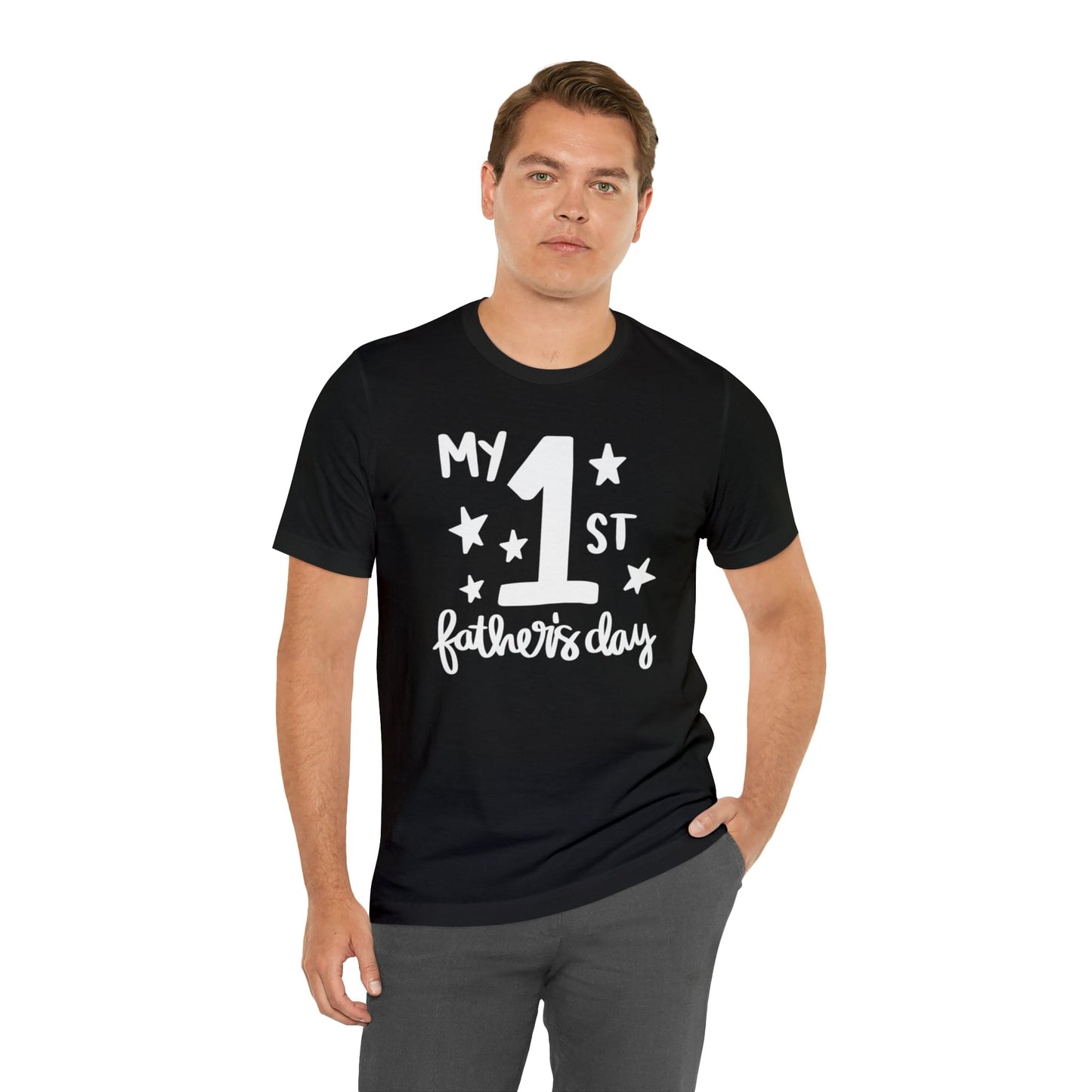 My 1st Father's Day - Celebrate a Special Milestone with this Father's Day T-Shirt