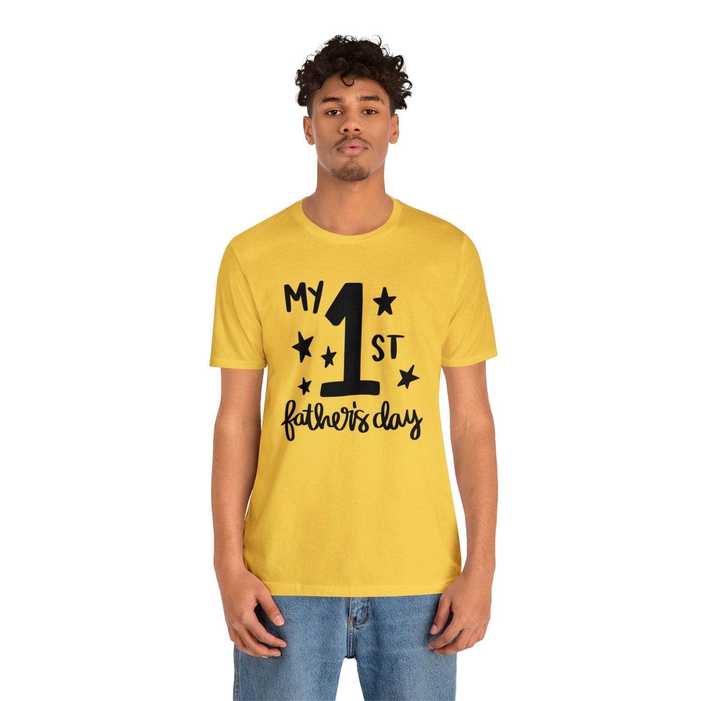 My 1st Father's Day - Celebrate a Special Milestone with this Father's Day T-Shirt