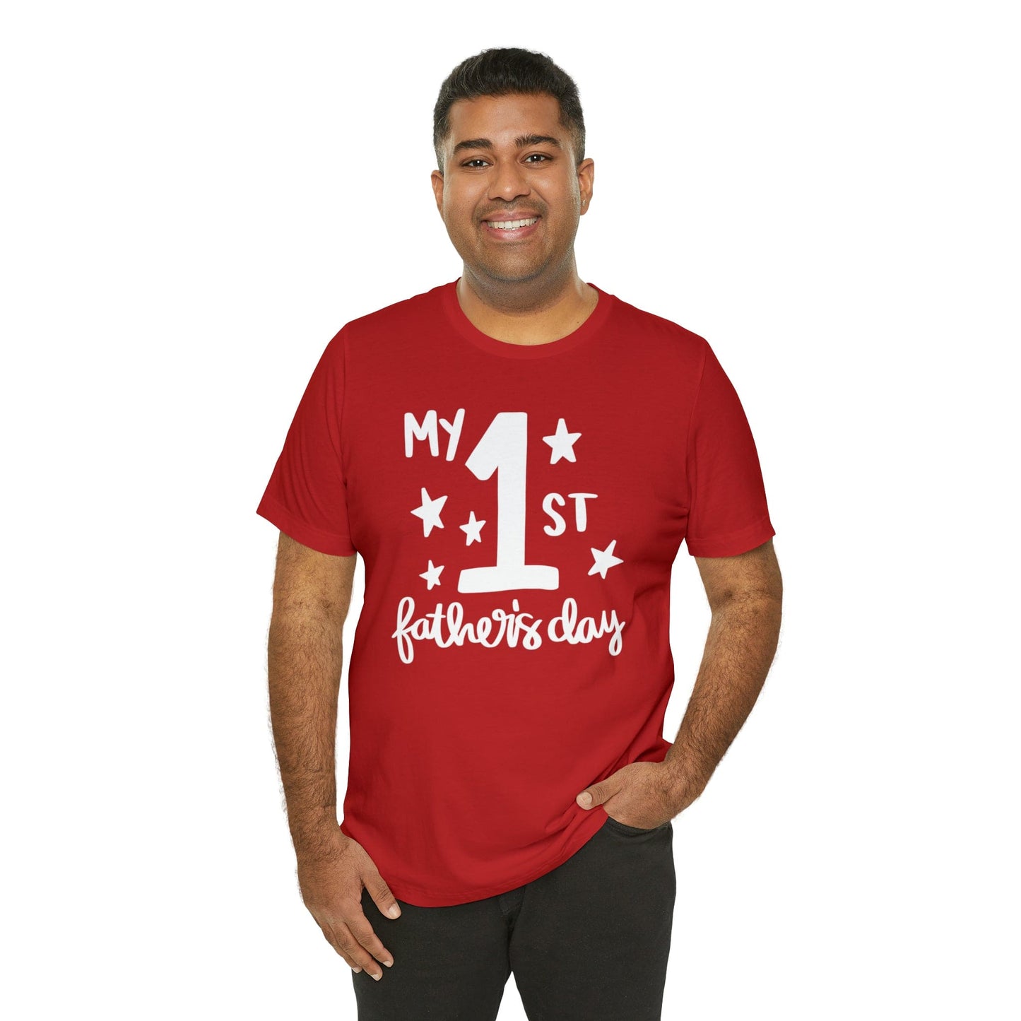 My 1st Father's Day - Celebrate a Special Milestone with this Father's Day T-Shirt