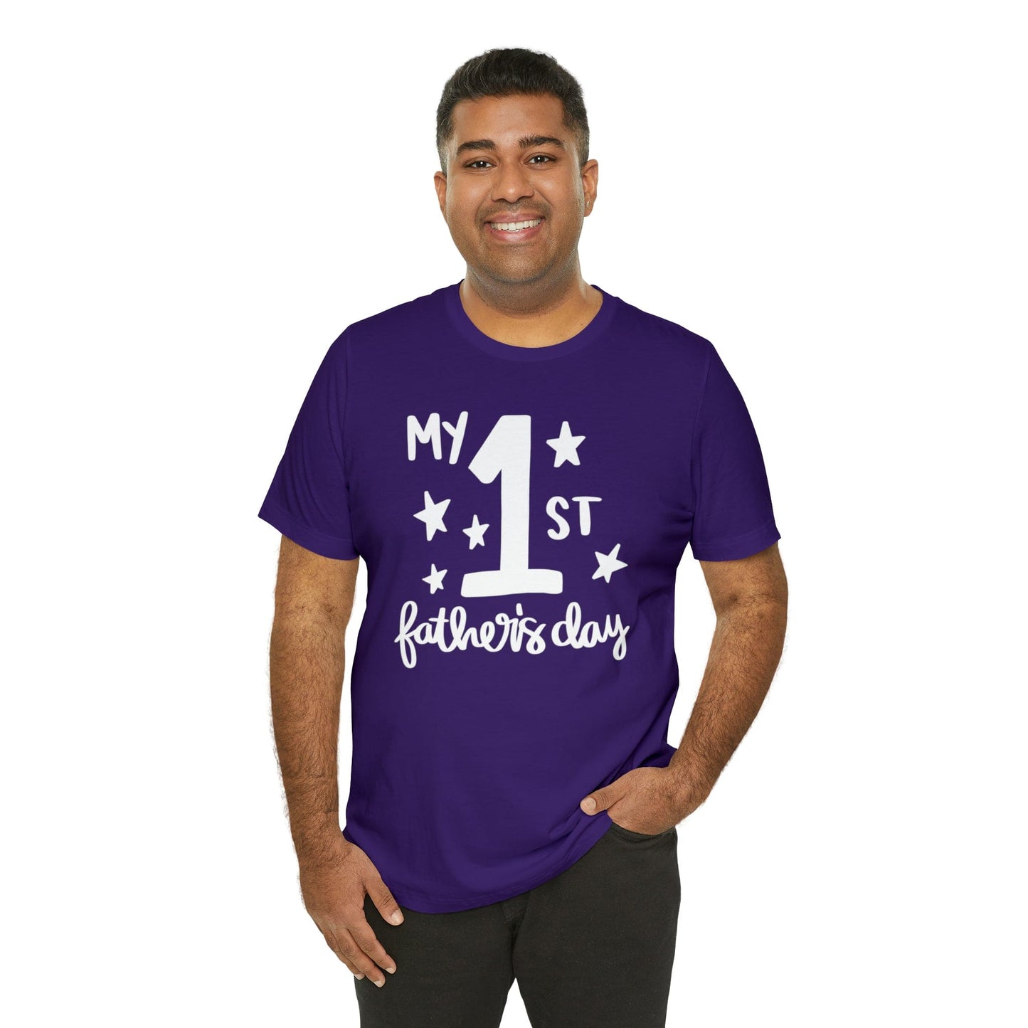 My 1st Father's Day - Celebrate a Special Milestone with this Father's Day T-Shirt