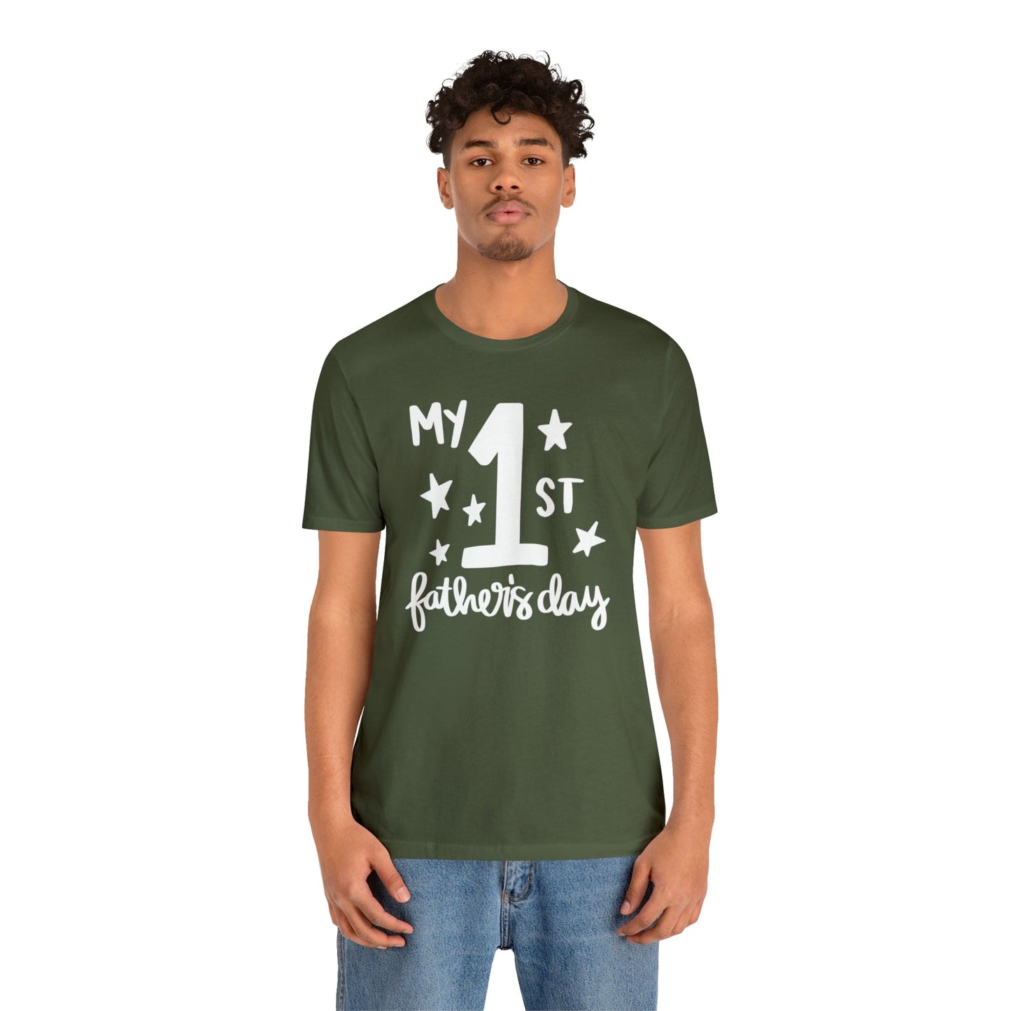 My 1st Father's Day - Celebrate a Special Milestone with this Father's Day T-Shirt