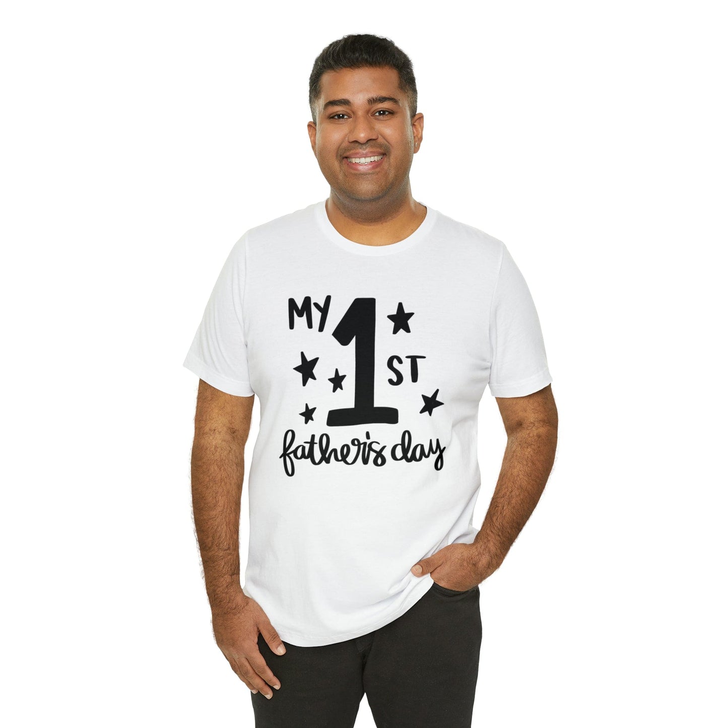 My 1st Father's Day - Celebrate a Special Milestone with this Father's Day T-Shirt