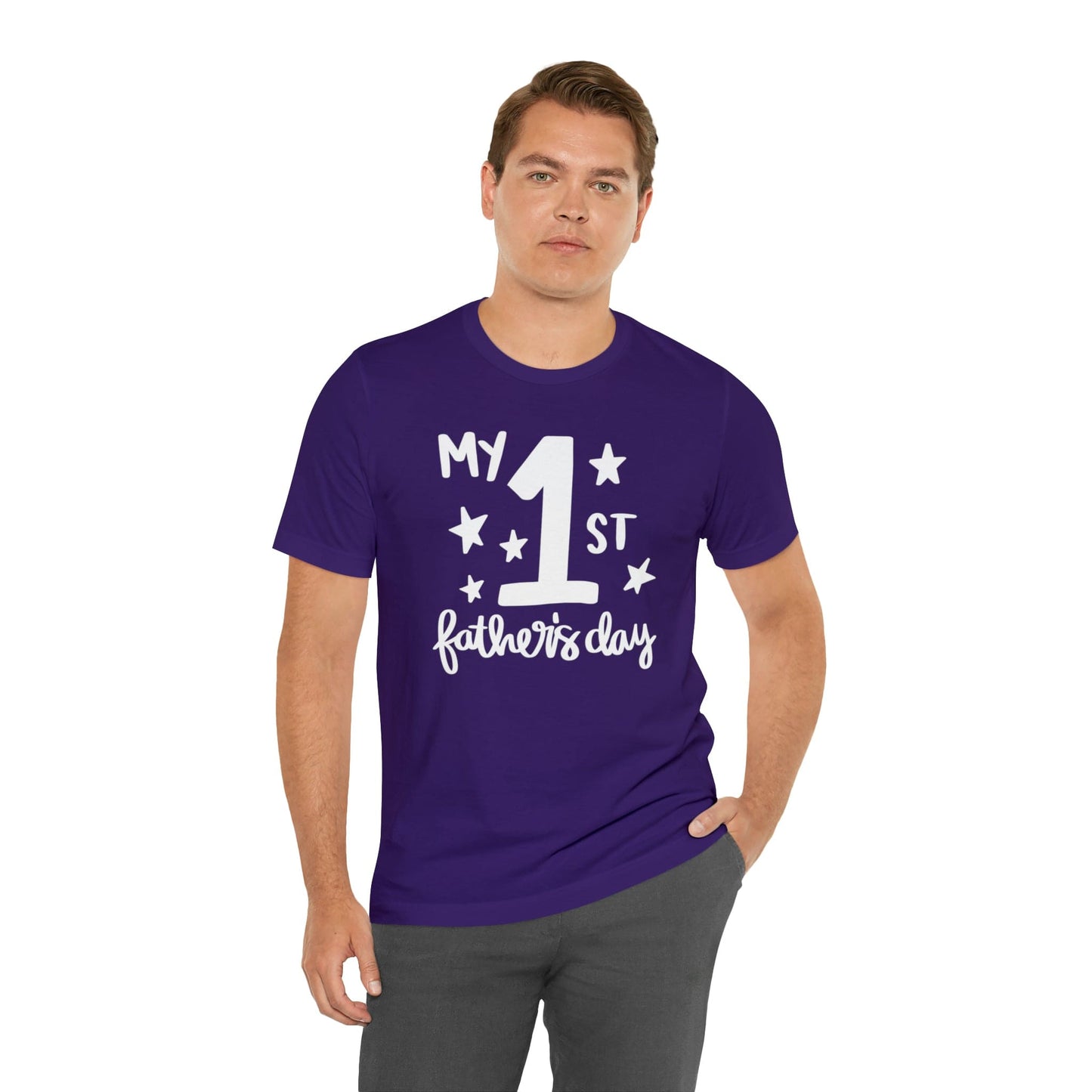 My 1st Father's Day - Celebrate a Special Milestone with this Father's Day T-Shirt