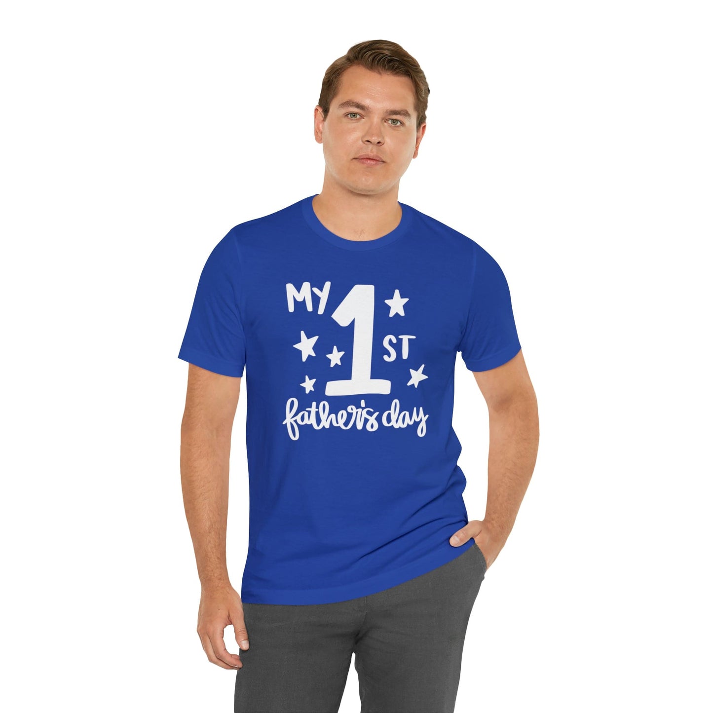 My 1st Father's Day - Celebrate a Special Milestone with this Father's Day T-Shirt