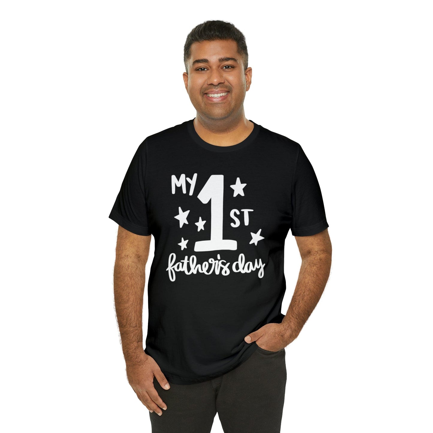 My 1st Father's Day - Celebrate a Special Milestone with this Father's Day T-Shirt