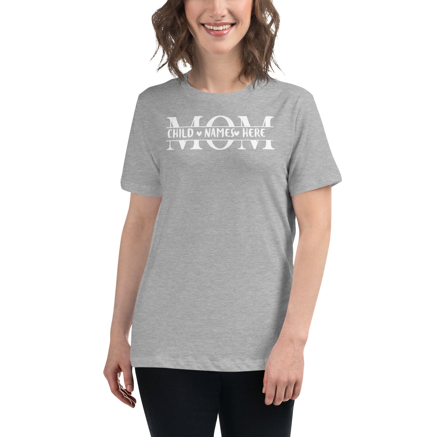 Customizable Mom Monogram T-Shirt