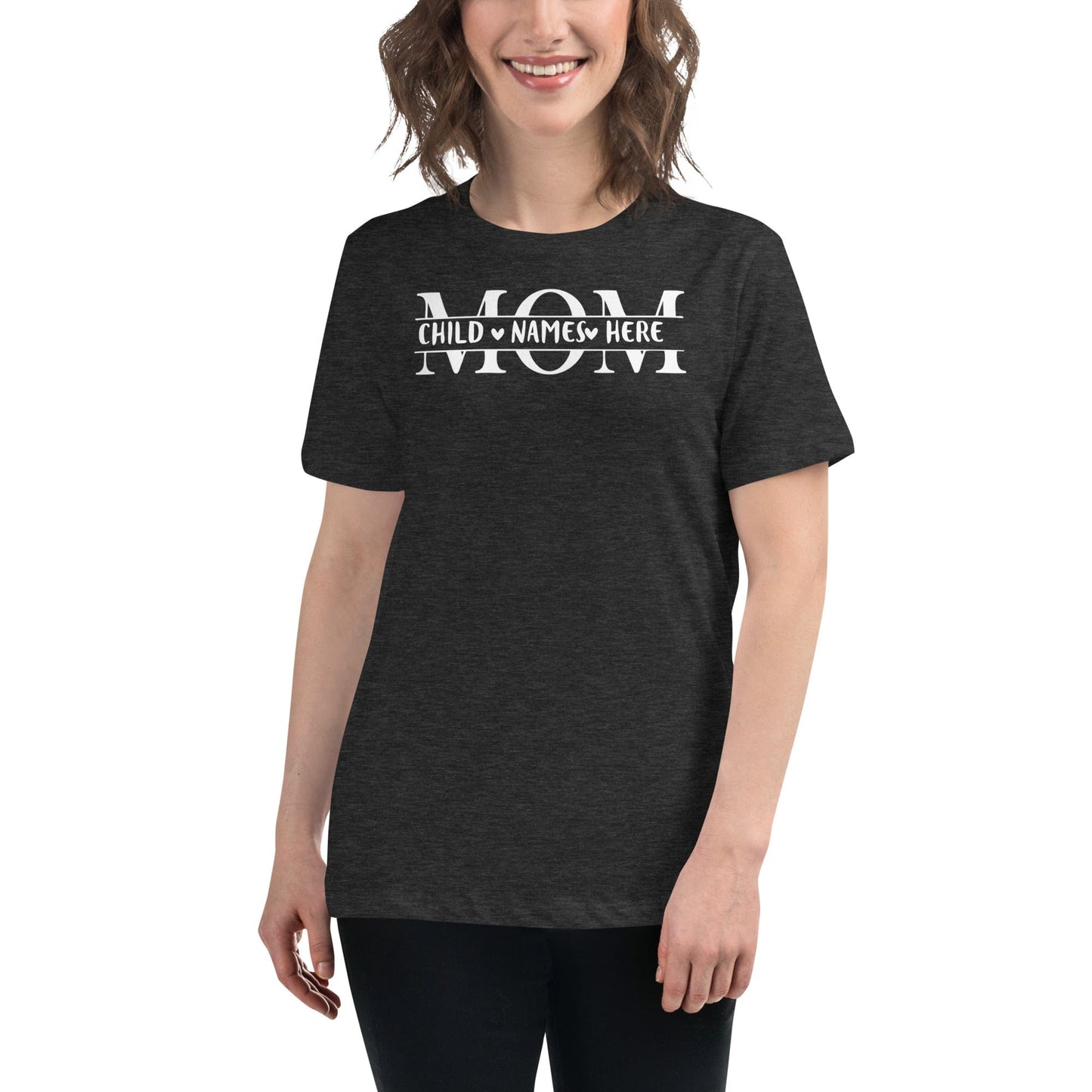 Customizable Mom Monogram T-Shirt