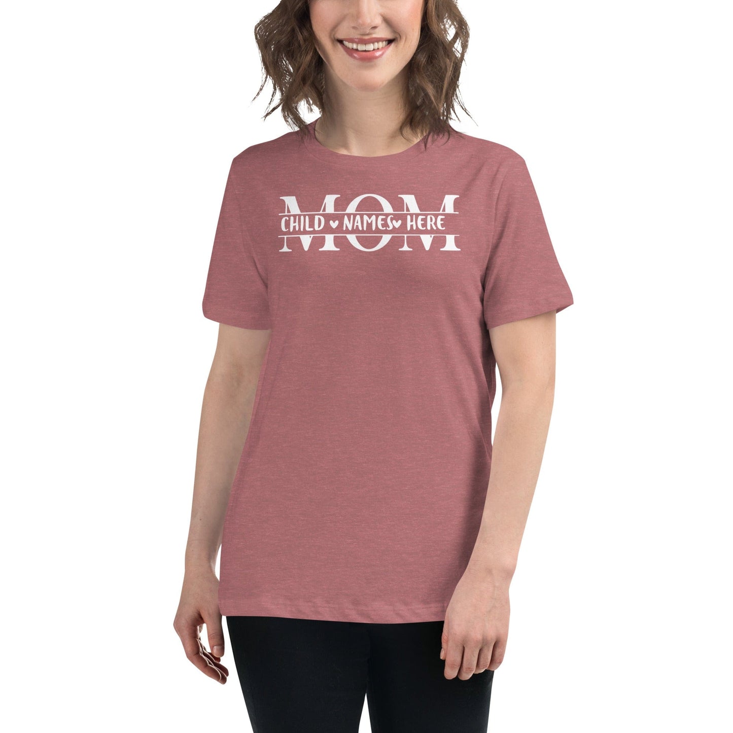 Customizable Mom Monogram T-Shirt