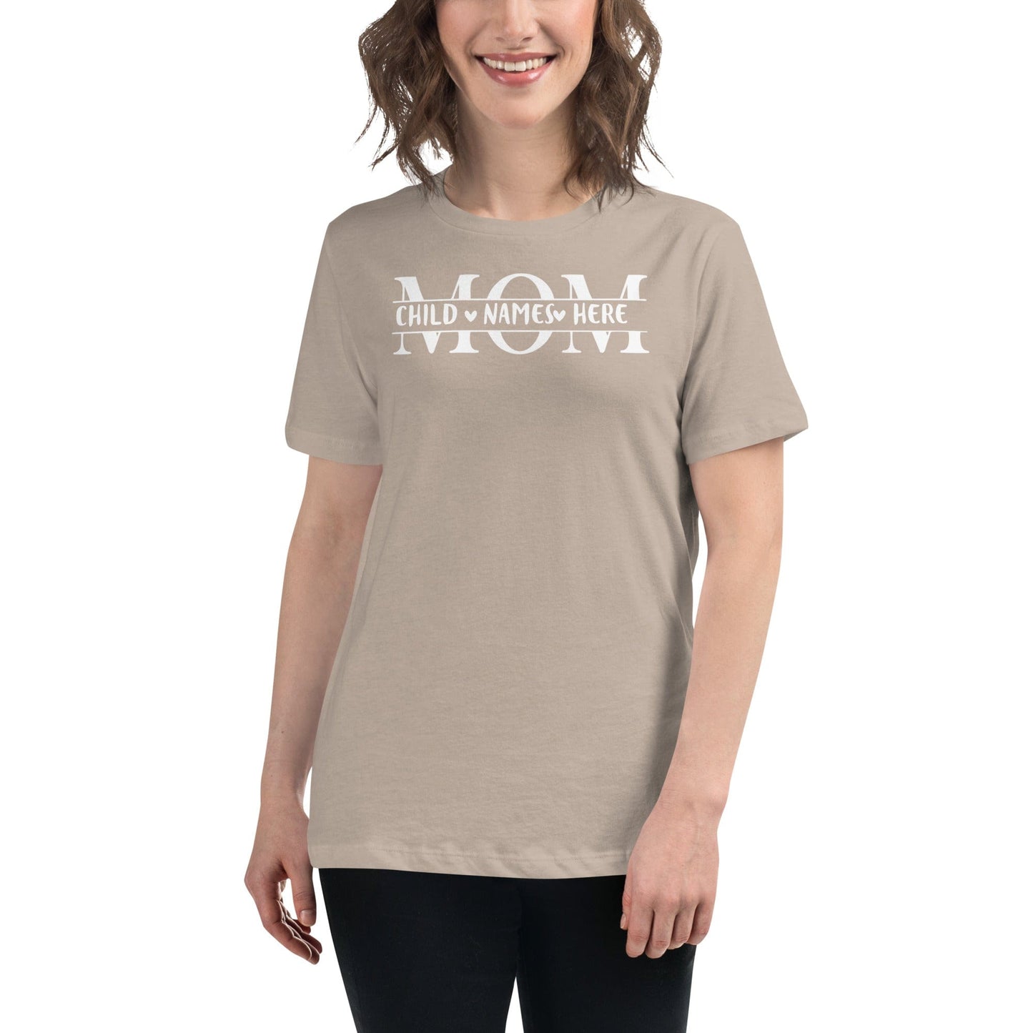 Customizable Mom Monogram T-Shirt