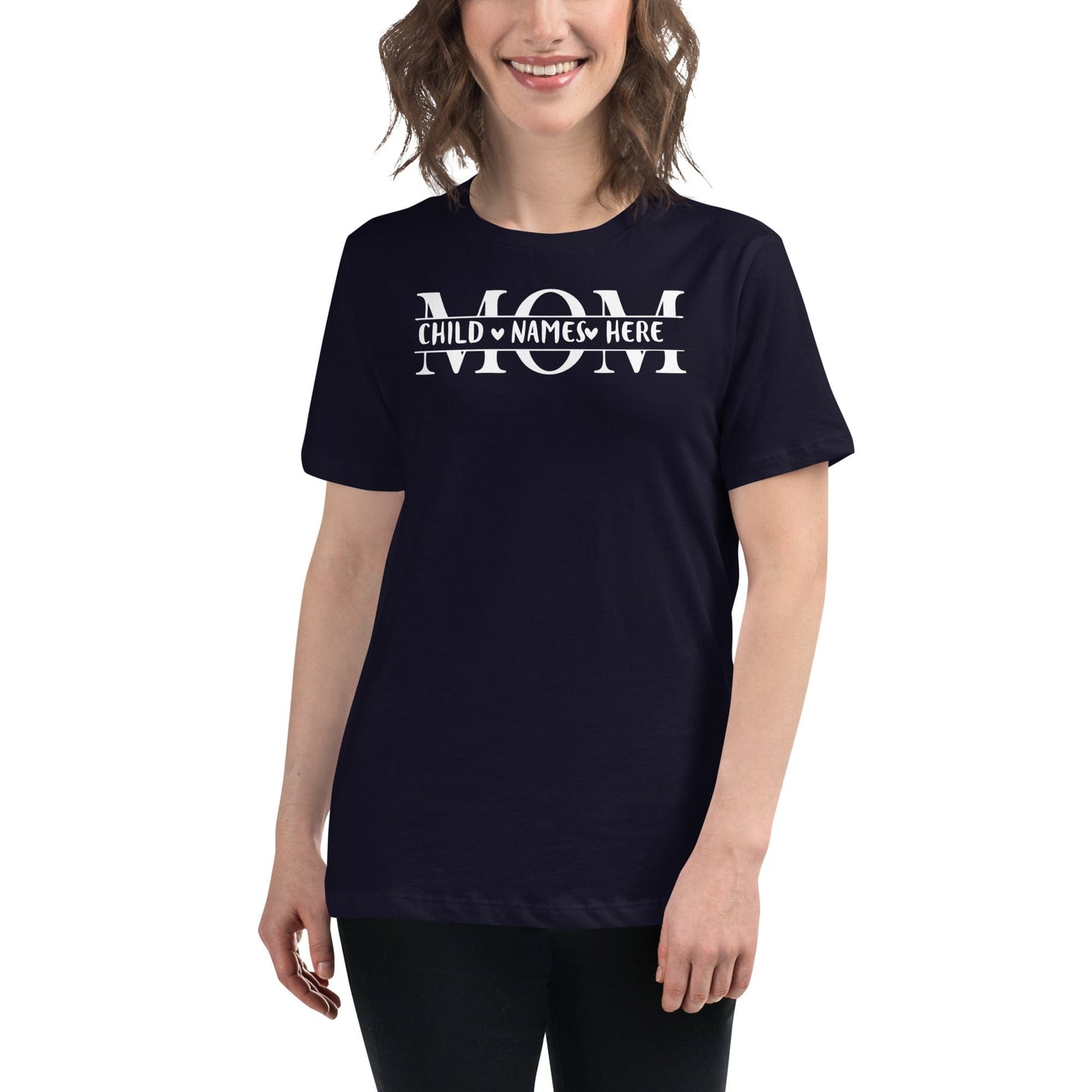Customizable Mom Monogram T-Shirt