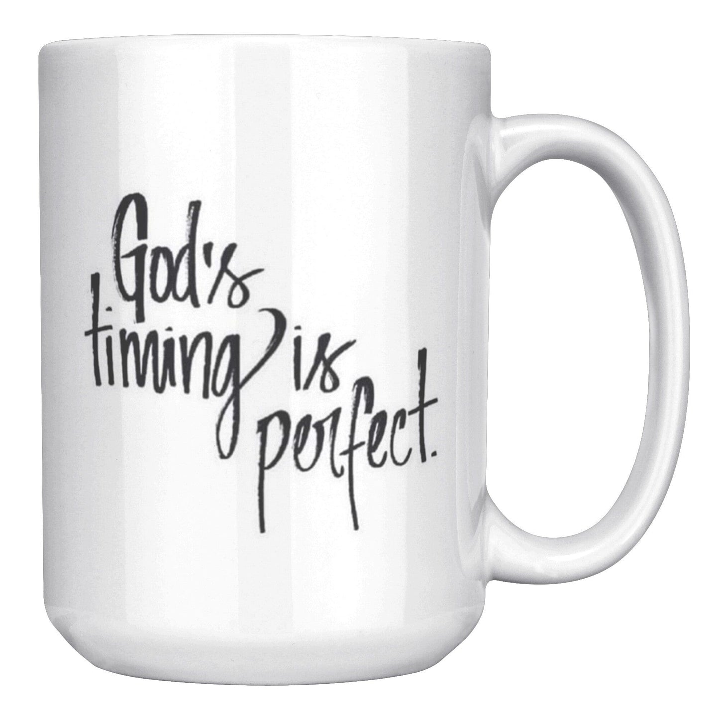 God's Perfect Timing Mug