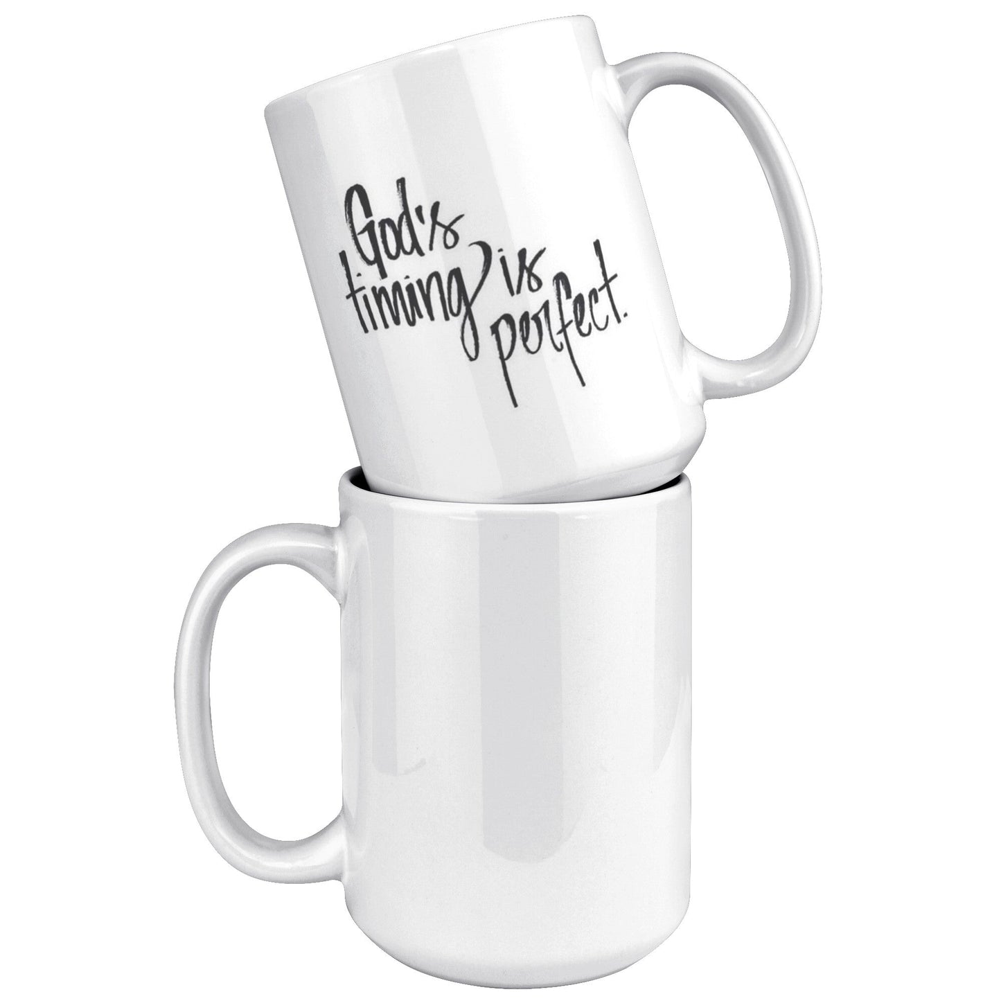 God's Perfect Timing Mug