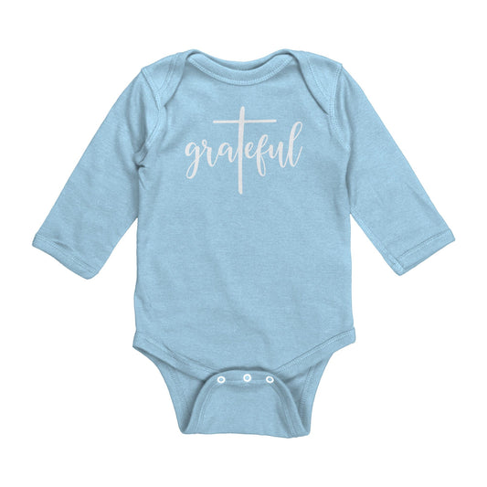 Grateful Long Sleeve Baby Bodysuit
