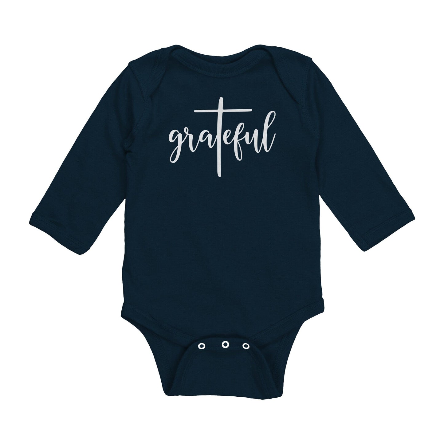 Grateful Long Sleeve Baby Bodysuit