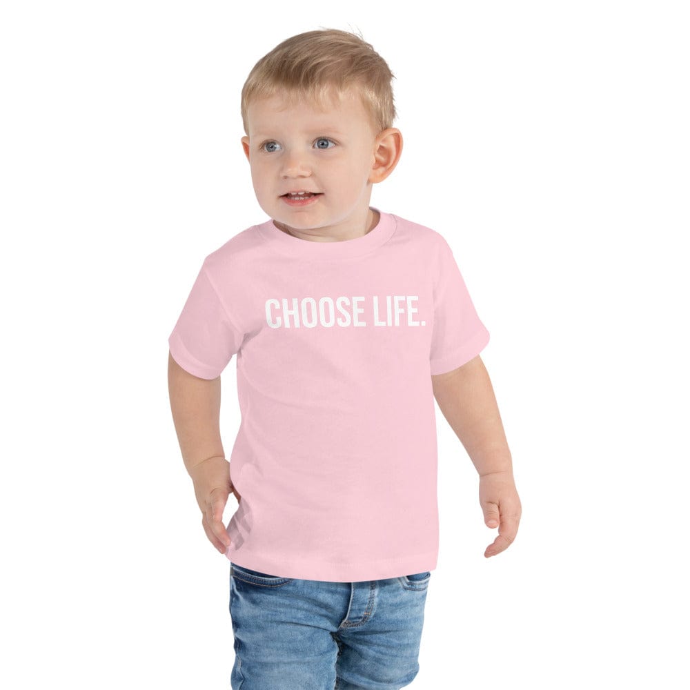 Choose Life Toddler Tee (Proverbs 24:11)