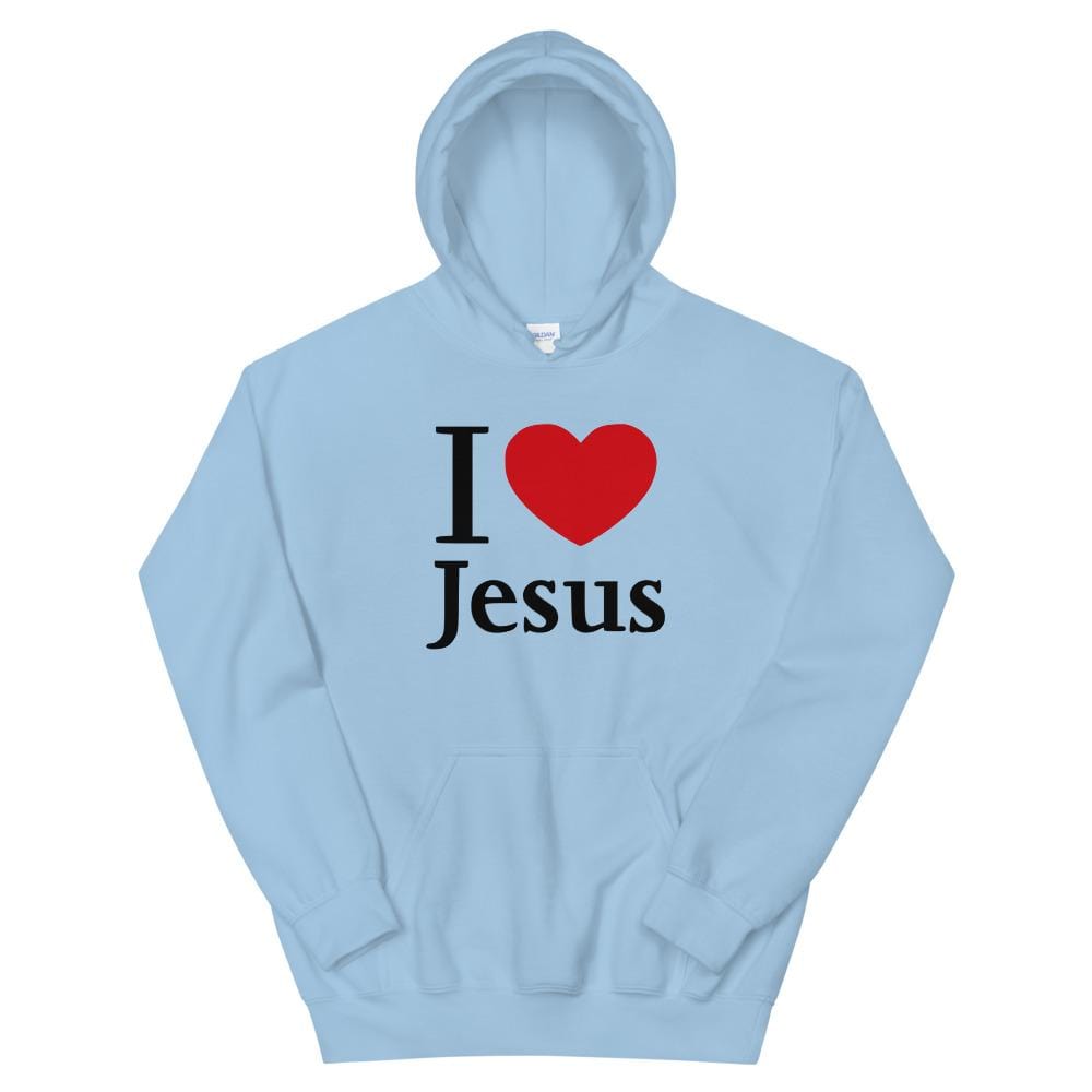 I LOVE JESUS HOODIE