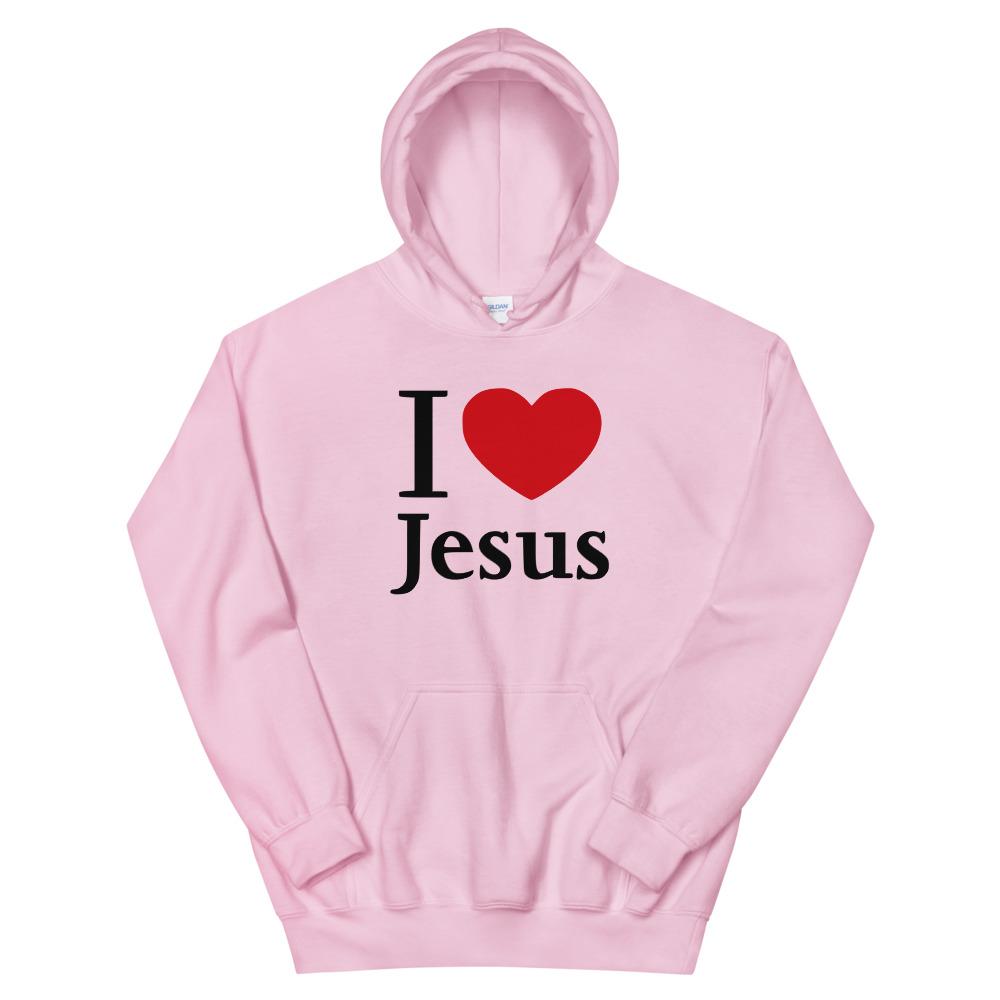 I LOVE JESUS HOODIE