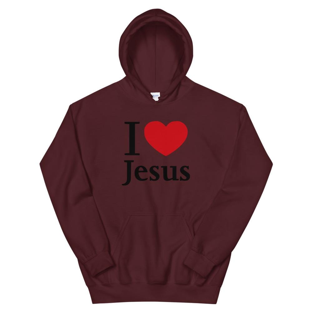 I LOVE JESUS HOODIE