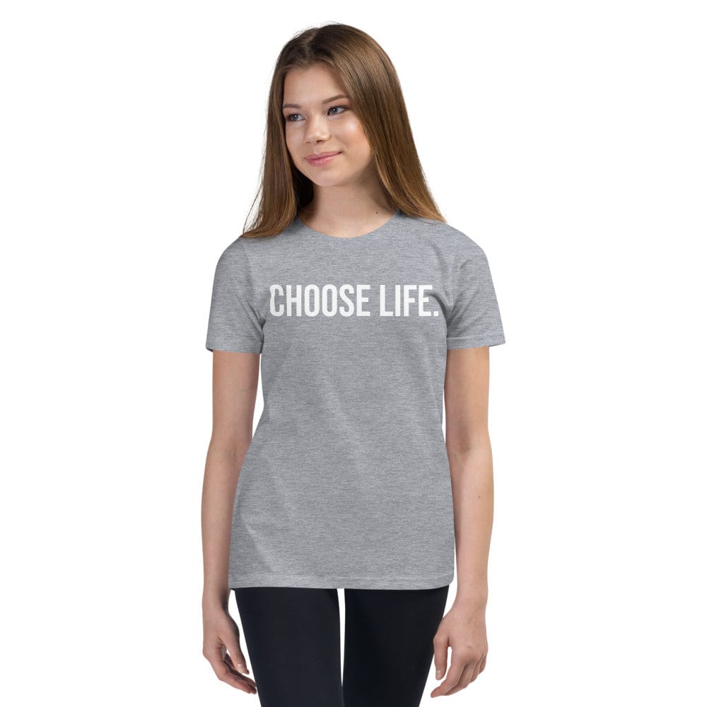 Choose Life Youth T-Shirt (Proverbs 24:11)