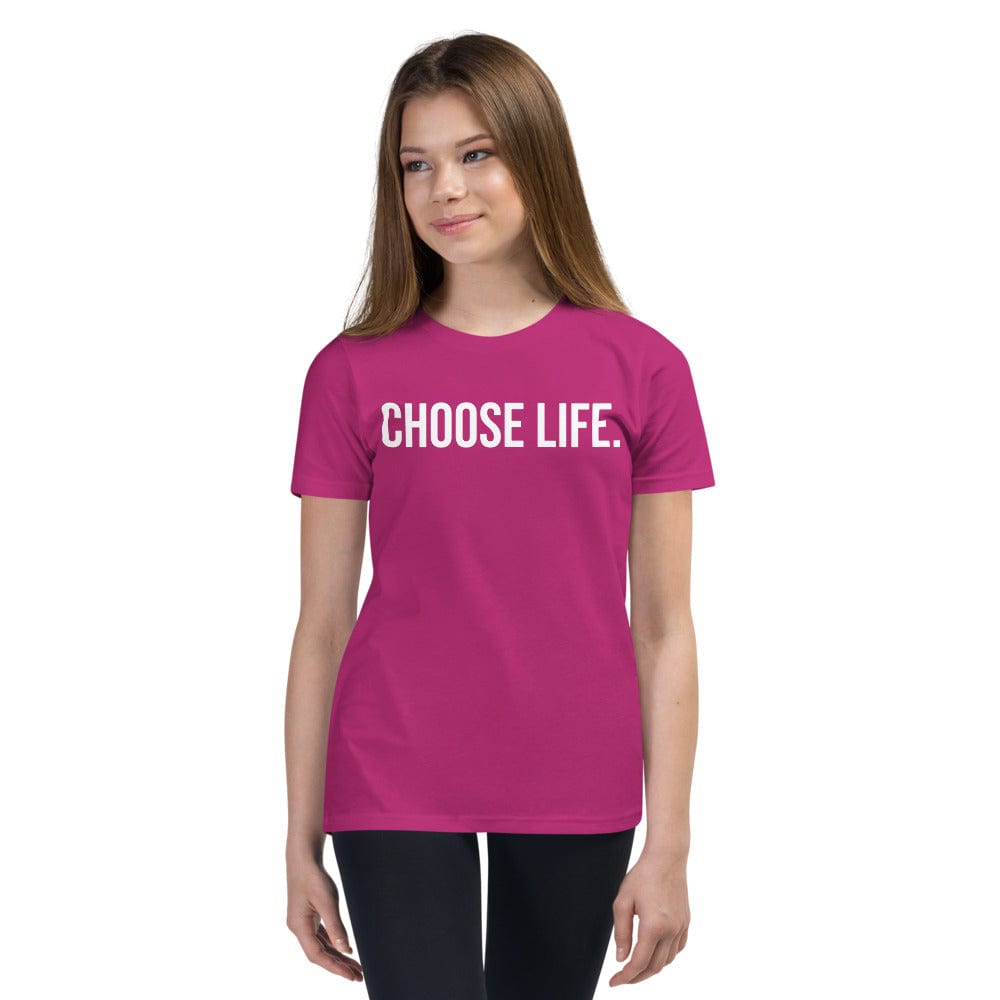 Choose Life Youth T-Shirt (Proverbs 24:11)