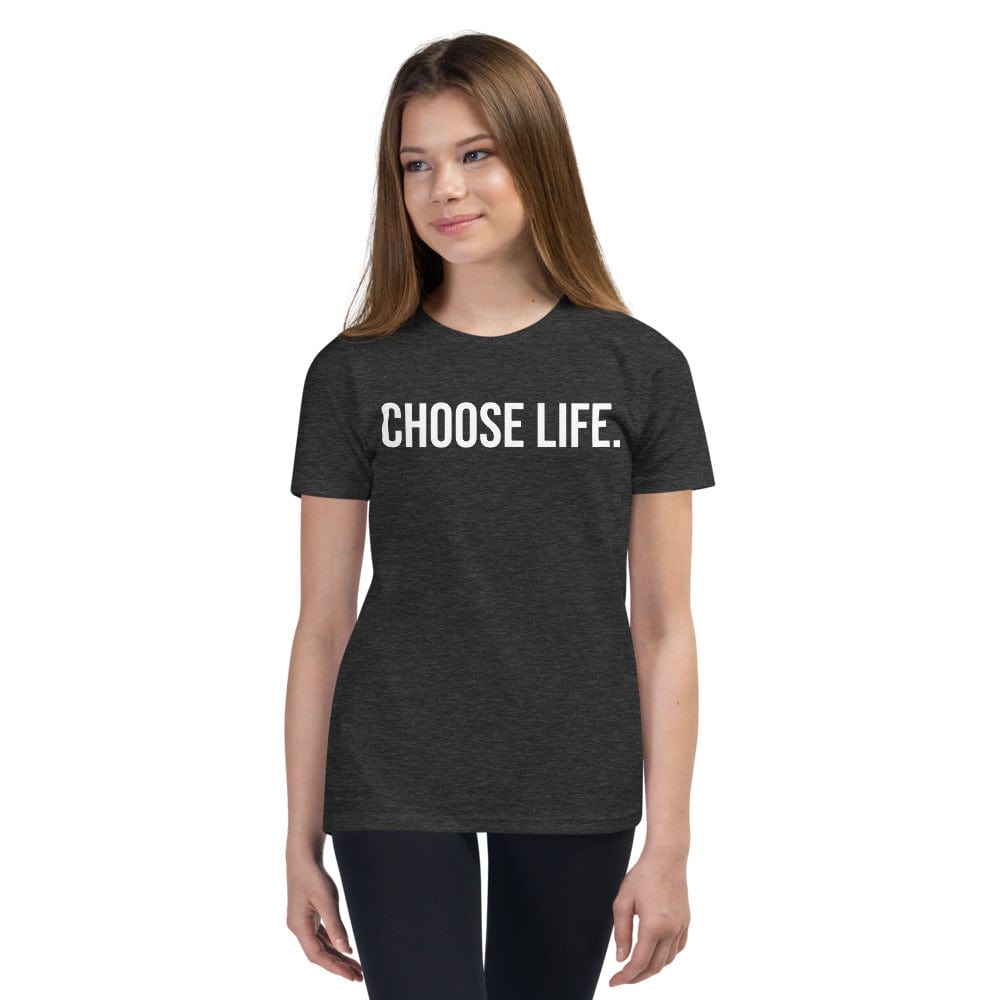 Choose Life Youth T-Shirt (Proverbs 24:11)
