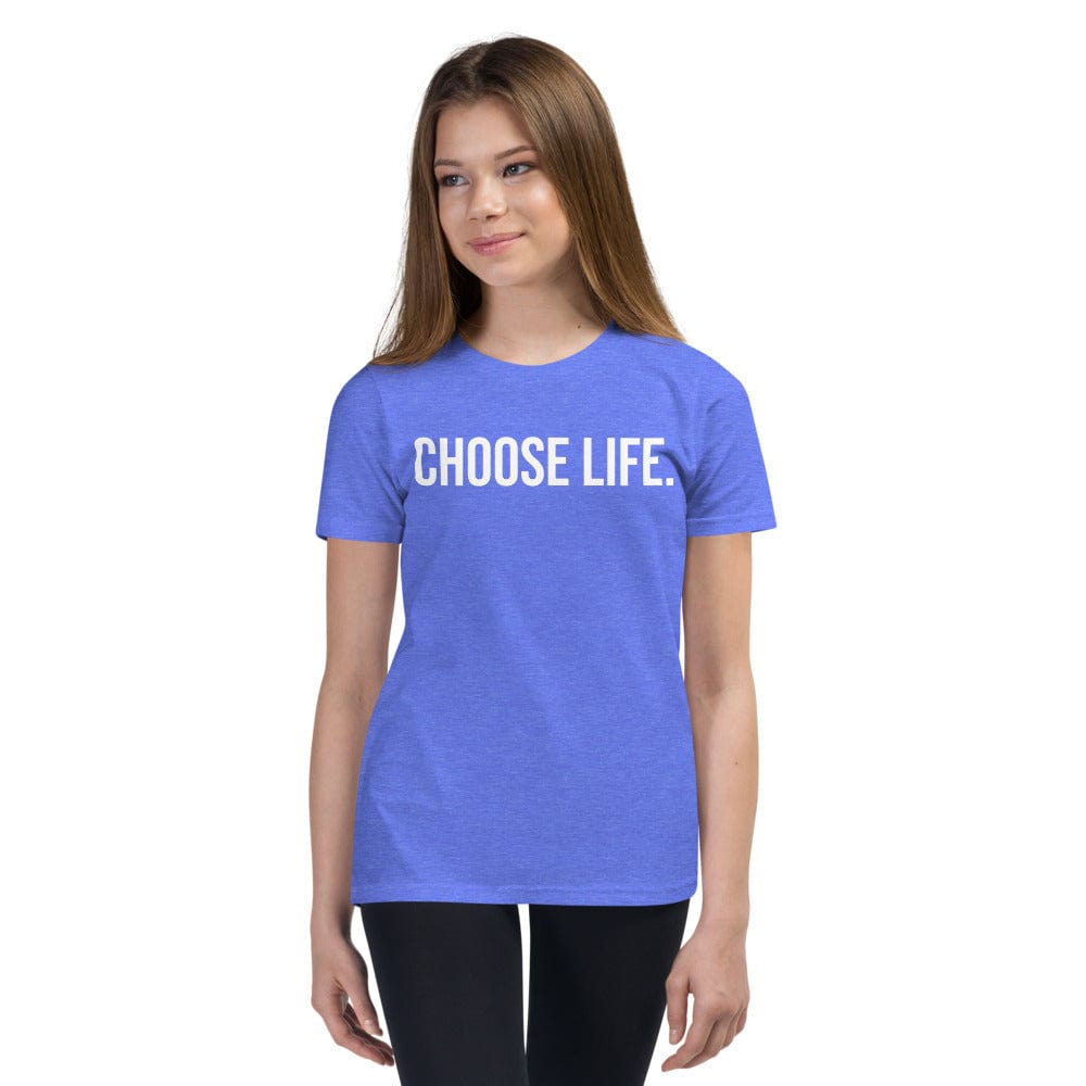 Choose Life Youth T-Shirt (Proverbs 24:11)