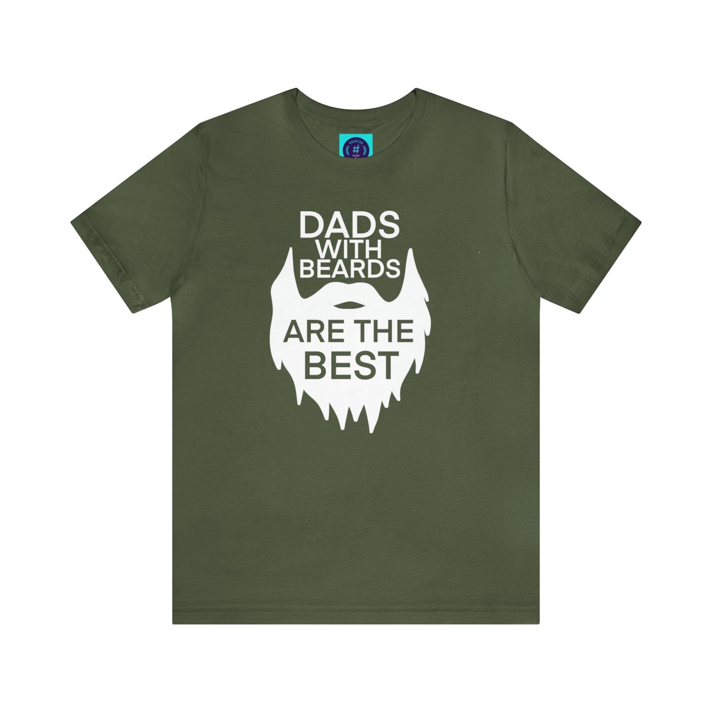 Dads With Beards Are The Best - Father's Day T-Shirt