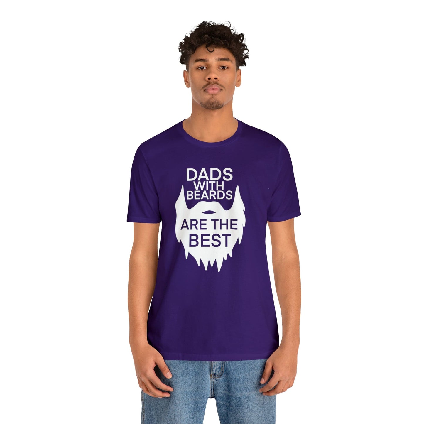 Dads With Beards Are The Best - Father's Day T-Shirt