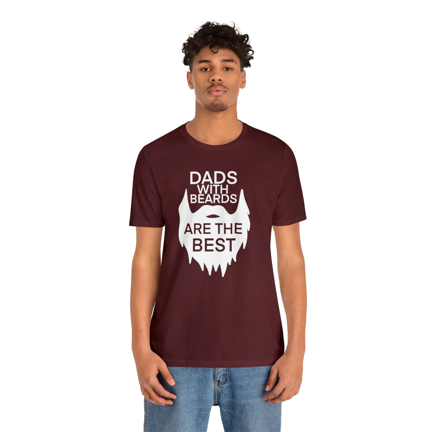 Dads With Beards Are The Best - Father's Day T-Shirt