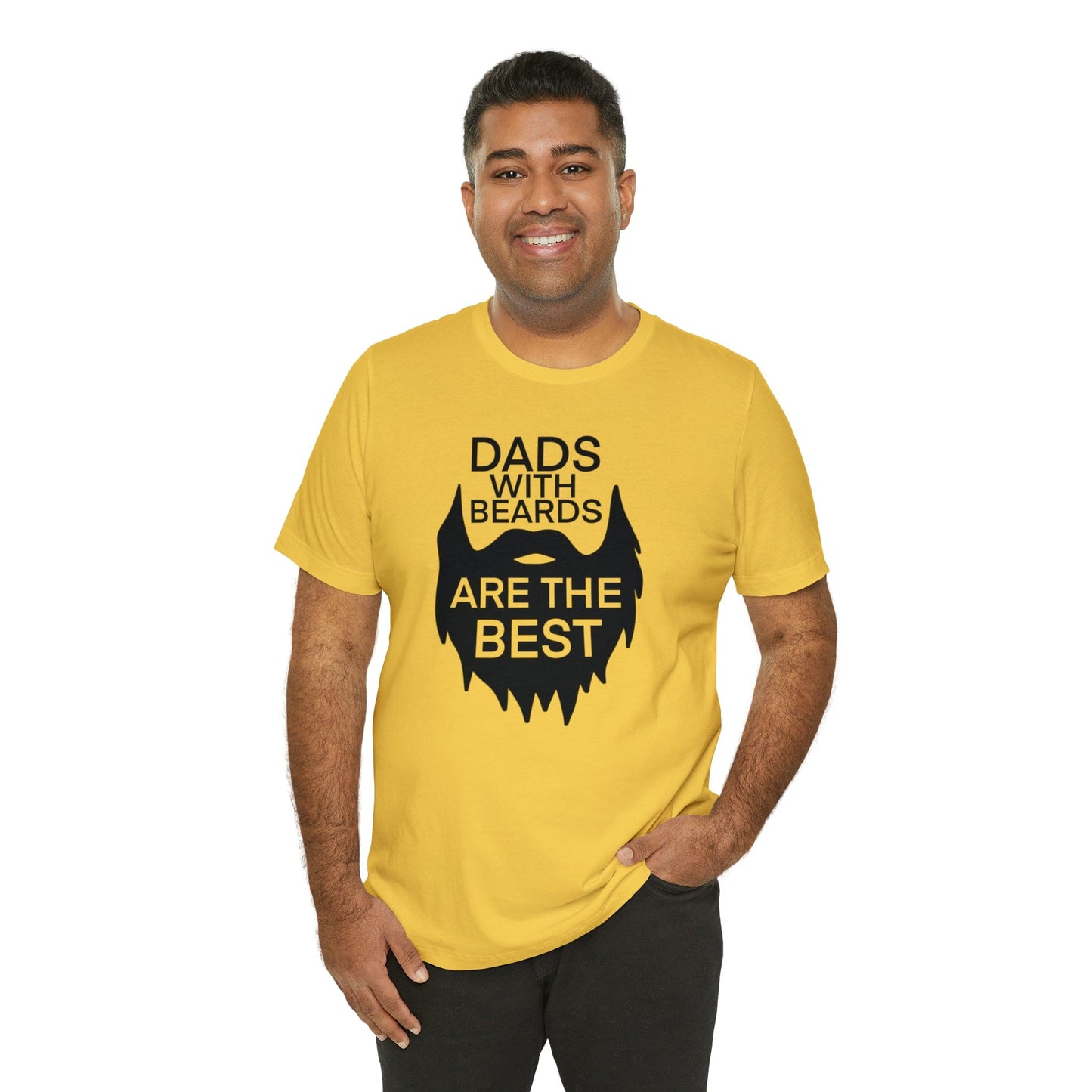 Dads With Beards Are The Best - Father's Day T-Shirt