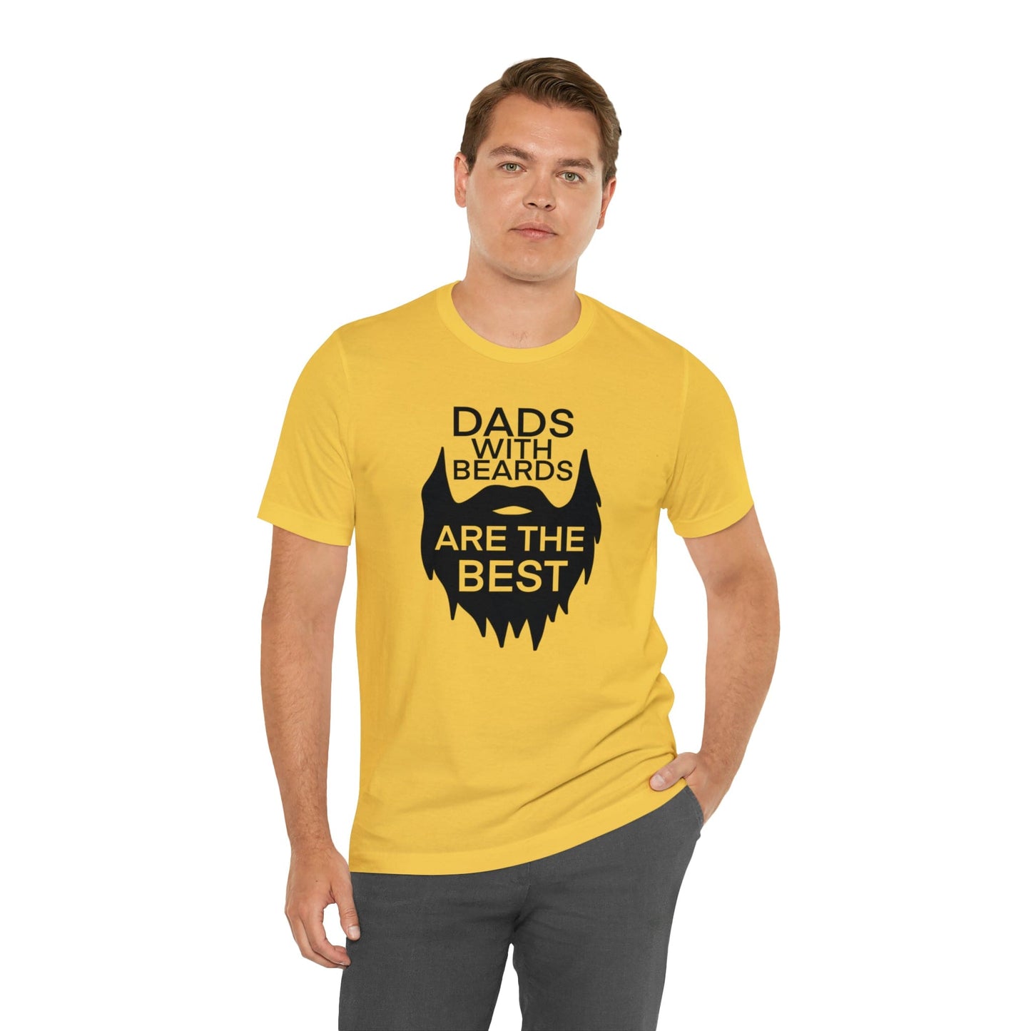 Dads With Beards Are The Best - Father's Day T-Shirt