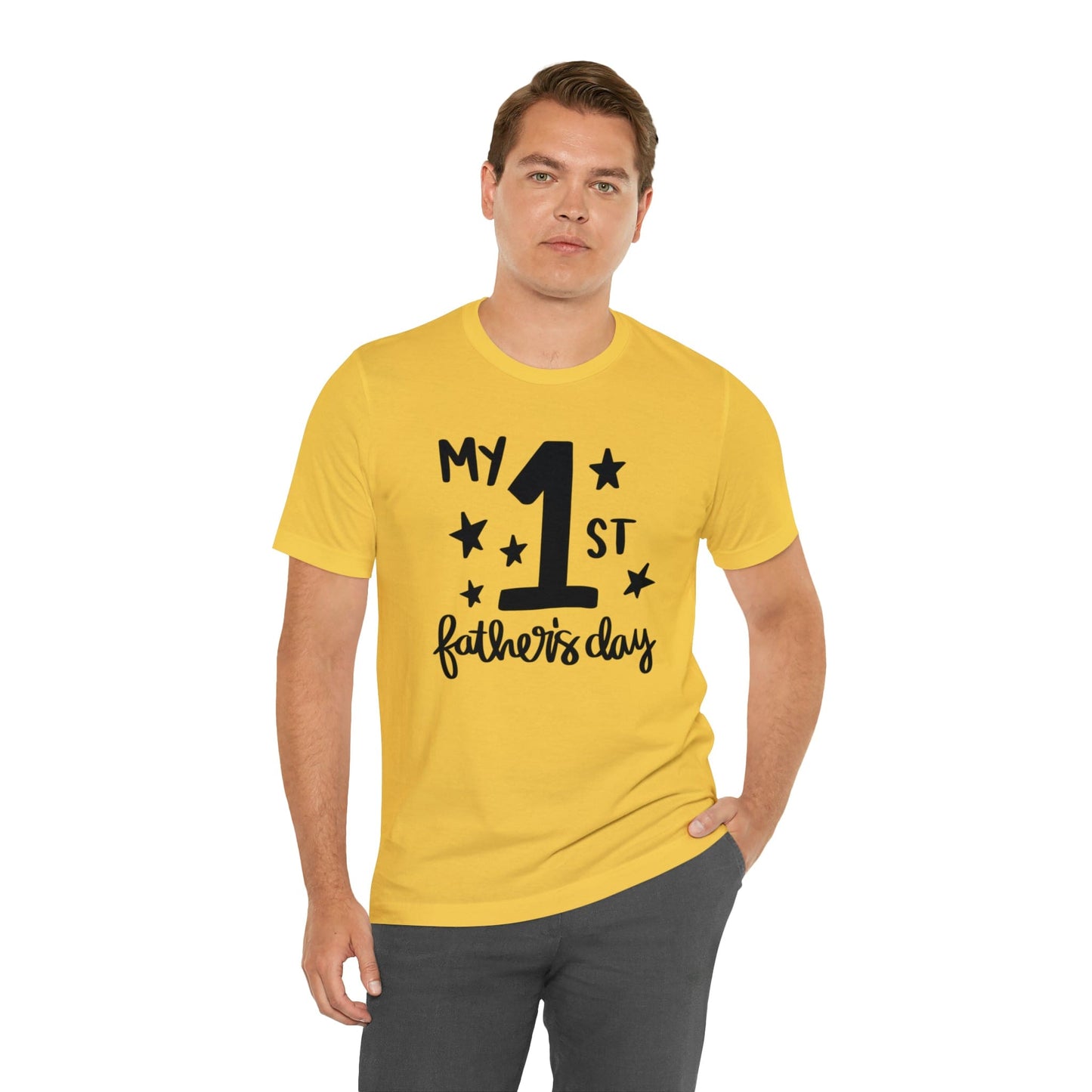 My 1st Father's Day - Celebrate a Special Milestone with this Father's Day T-Shirt