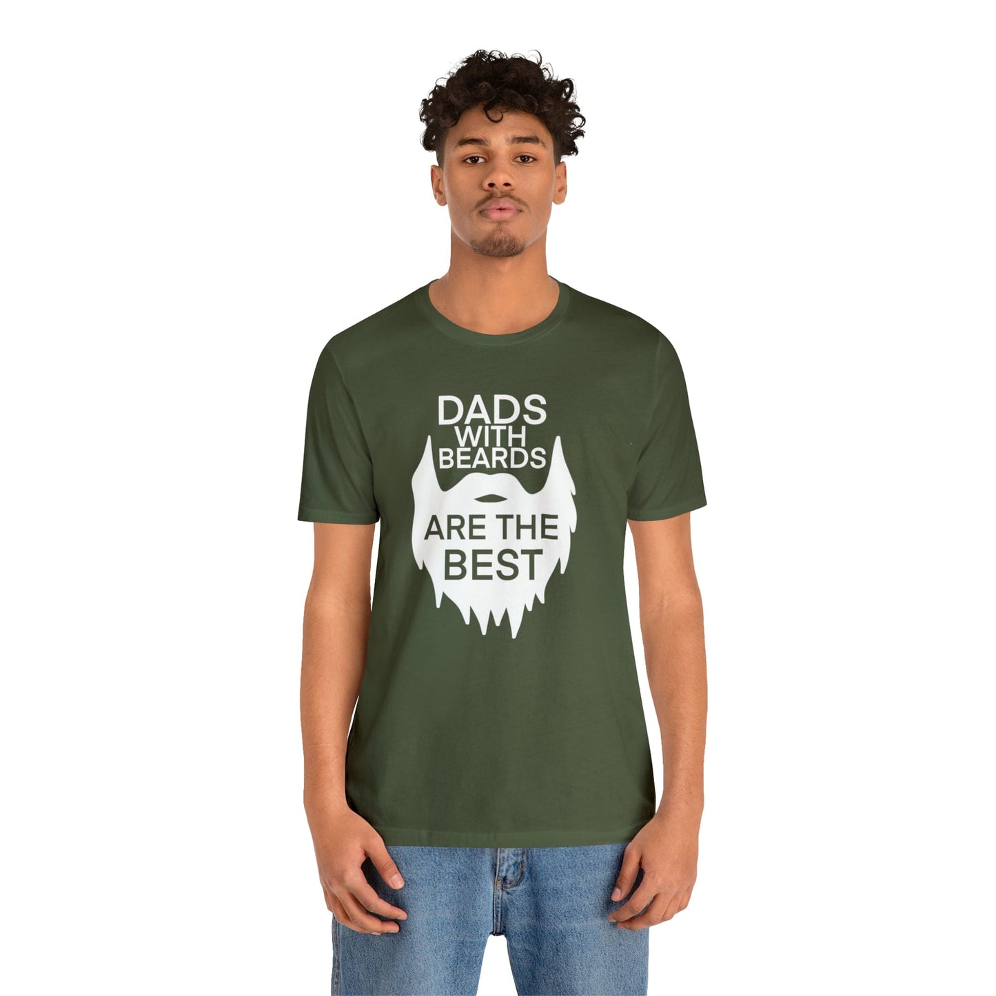 Dads With Beards Are The Best - Father's Day T-Shirt