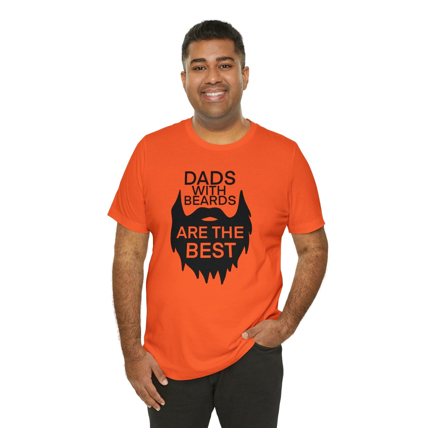 Dads With Beards Are The Best - Father's Day T-Shirt