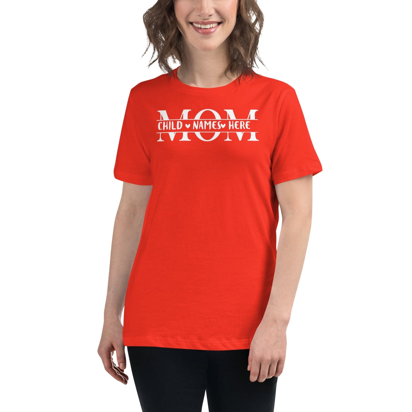 Customizable Mom Monogram T-Shirt