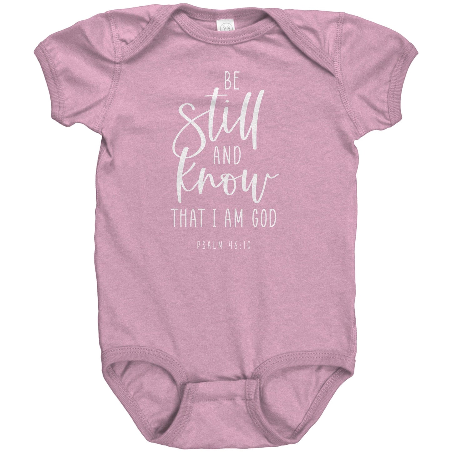Psalm 46:10 Baby Bodysuit