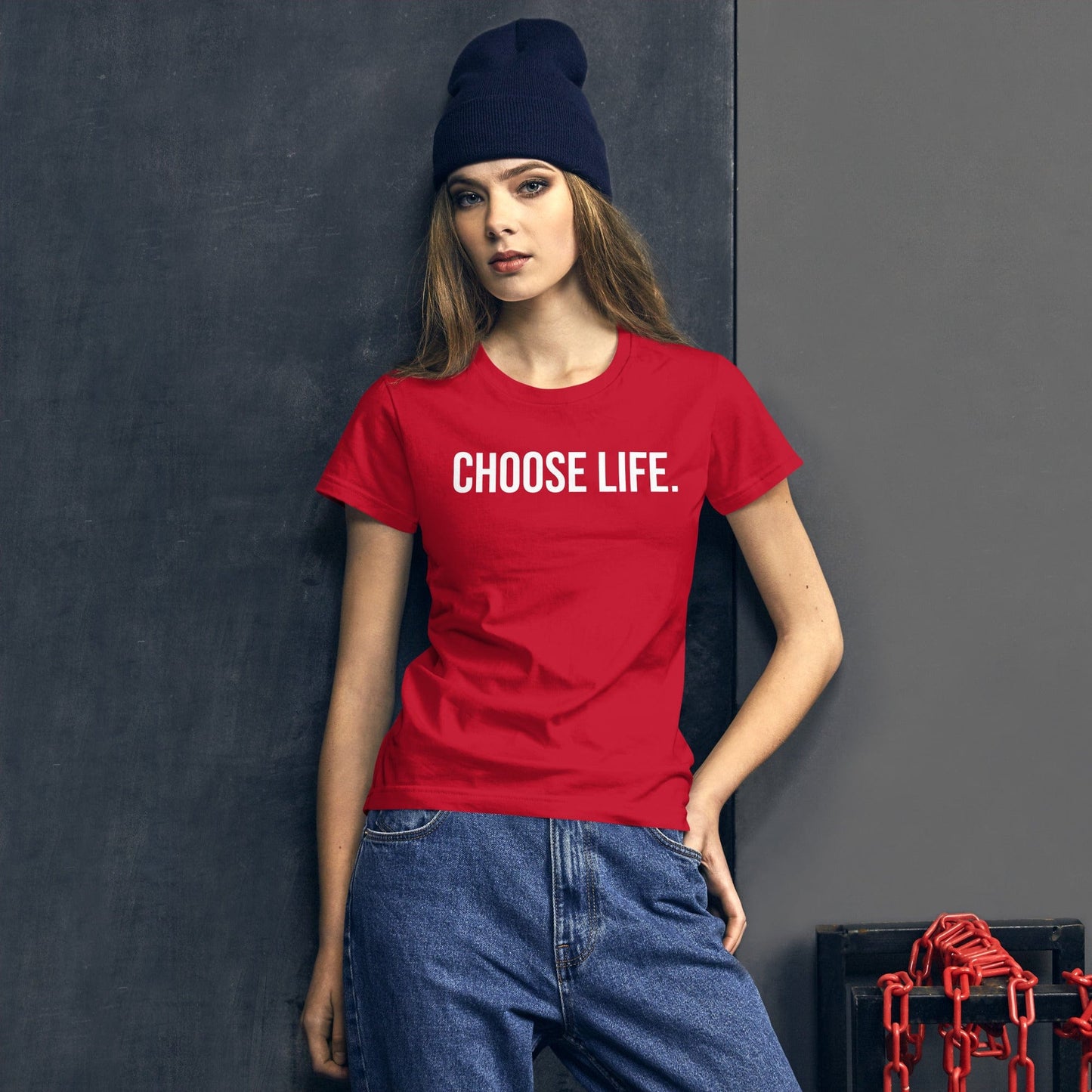 Choose Life Women's T-Shirt (Proverbs 24:11)