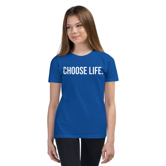 Choose Life Youth T-Shirt (Proverbs 24:11)